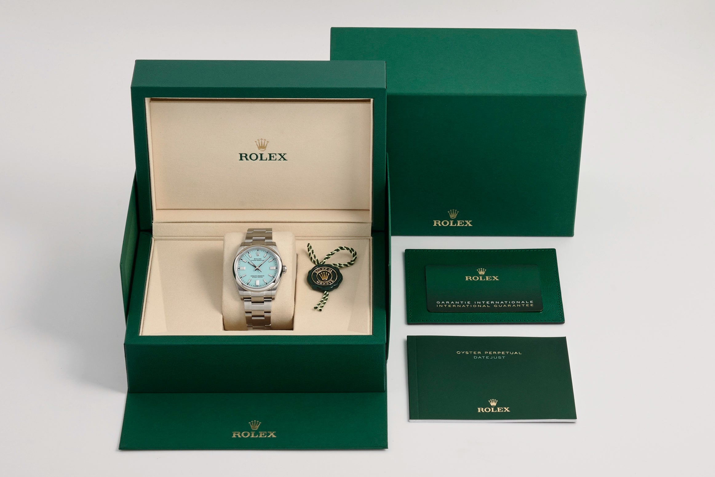 Rolex Oyster Perpetual 36MM Tiffany Dial 126000