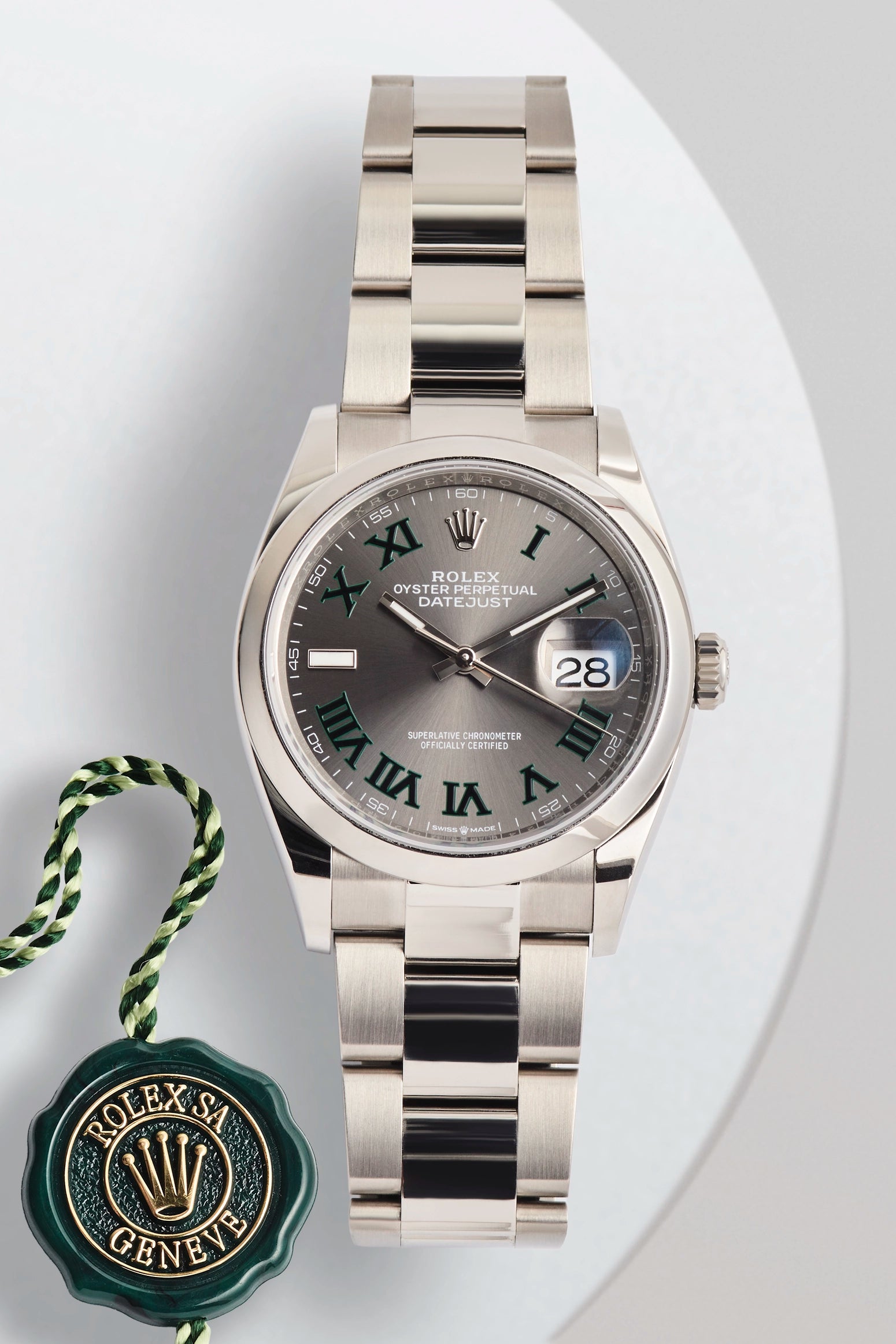 Rolex Datejust 36 Wimbledon Dial 126200
