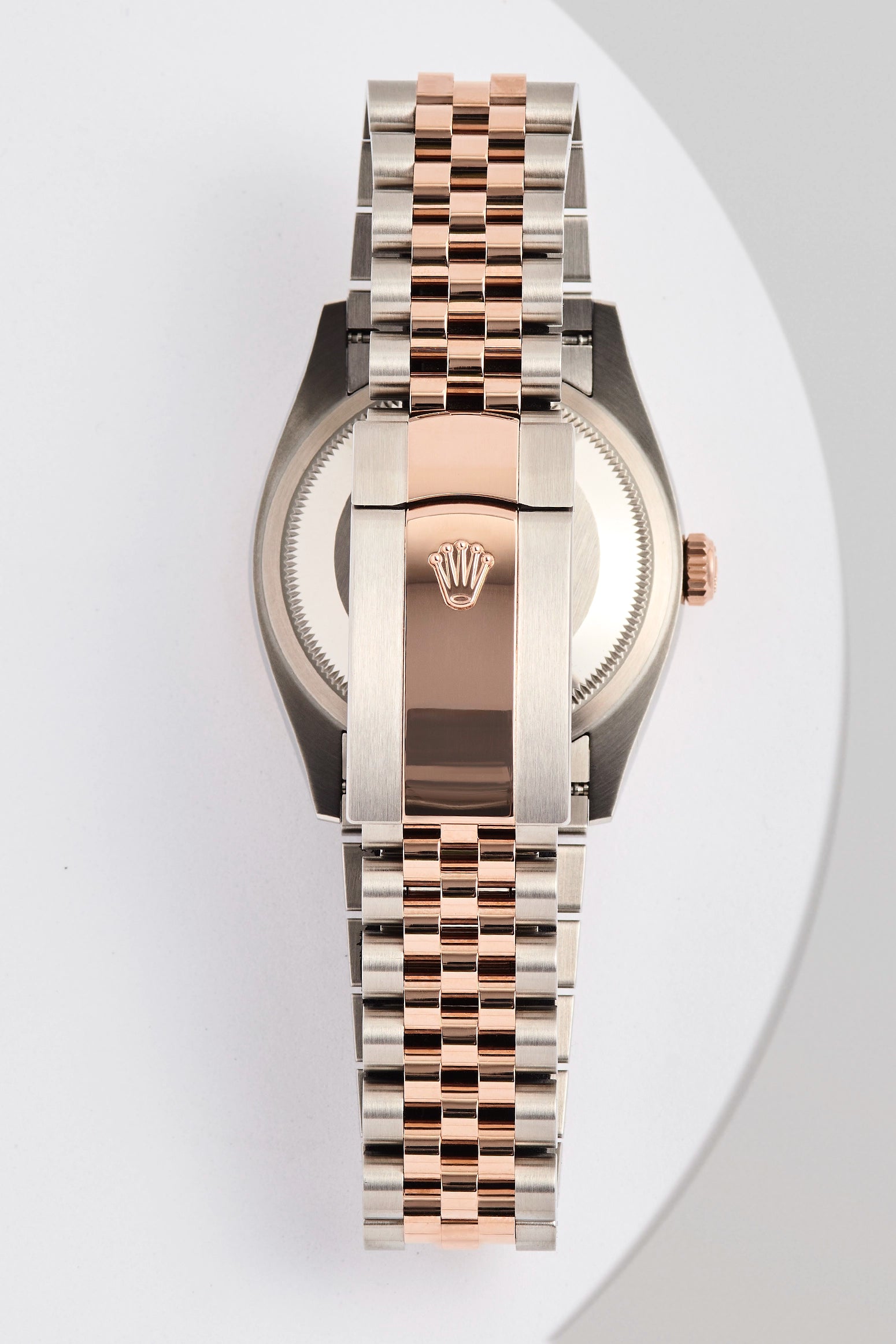 Rolex Datejust 36 Everose Gold Black Diamond Dial 126231