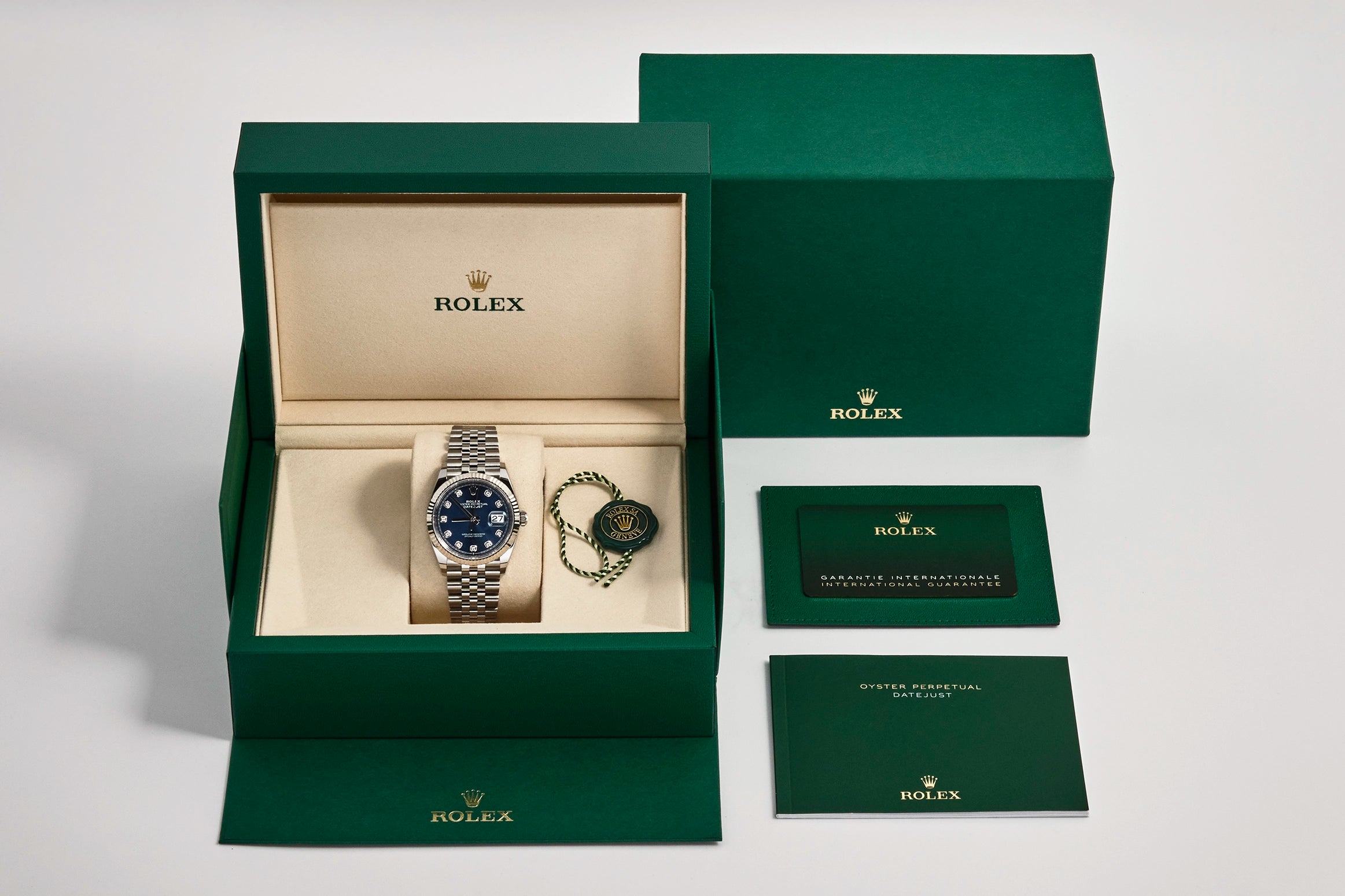 Rolex Datejust 36 Blue Diamond Dial 126234