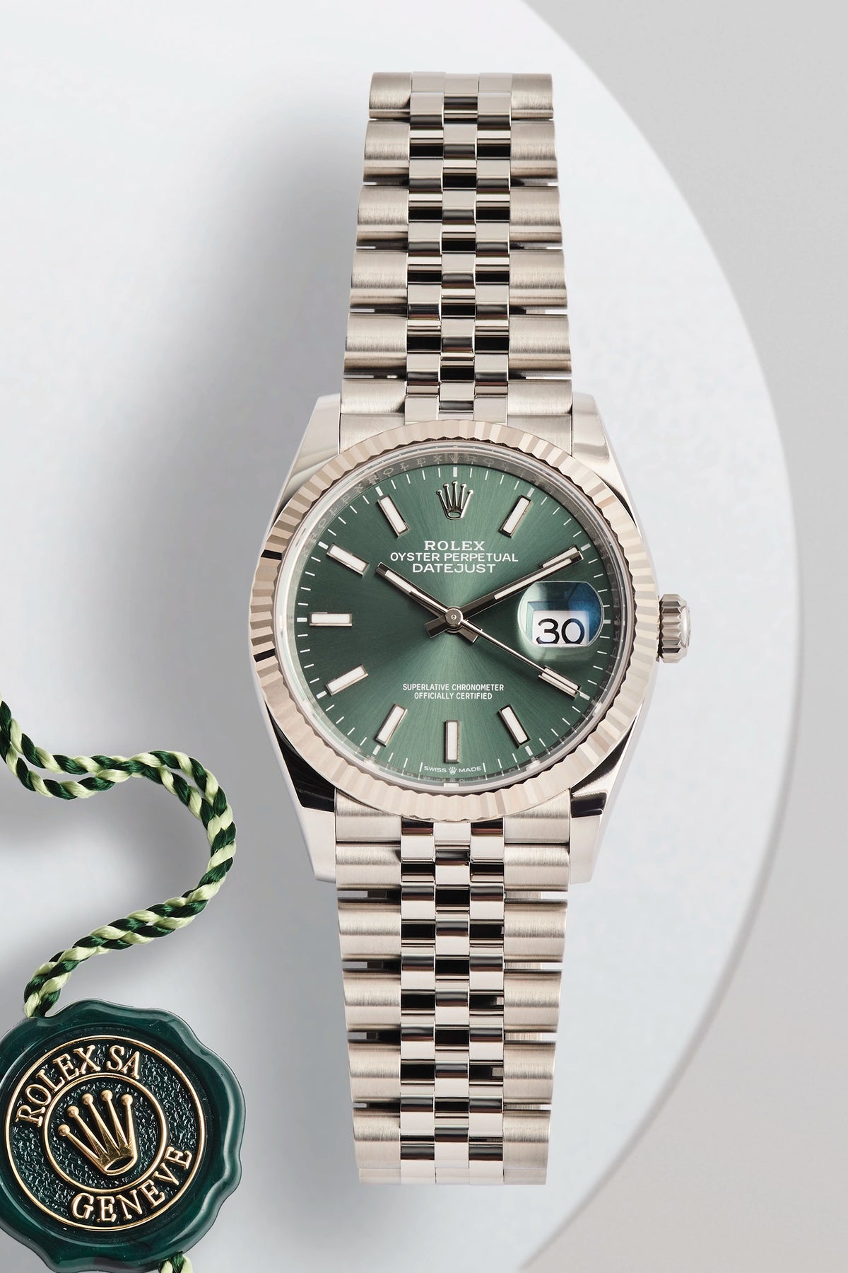 Rolex Datejust 36 Mint Green Dial 126234