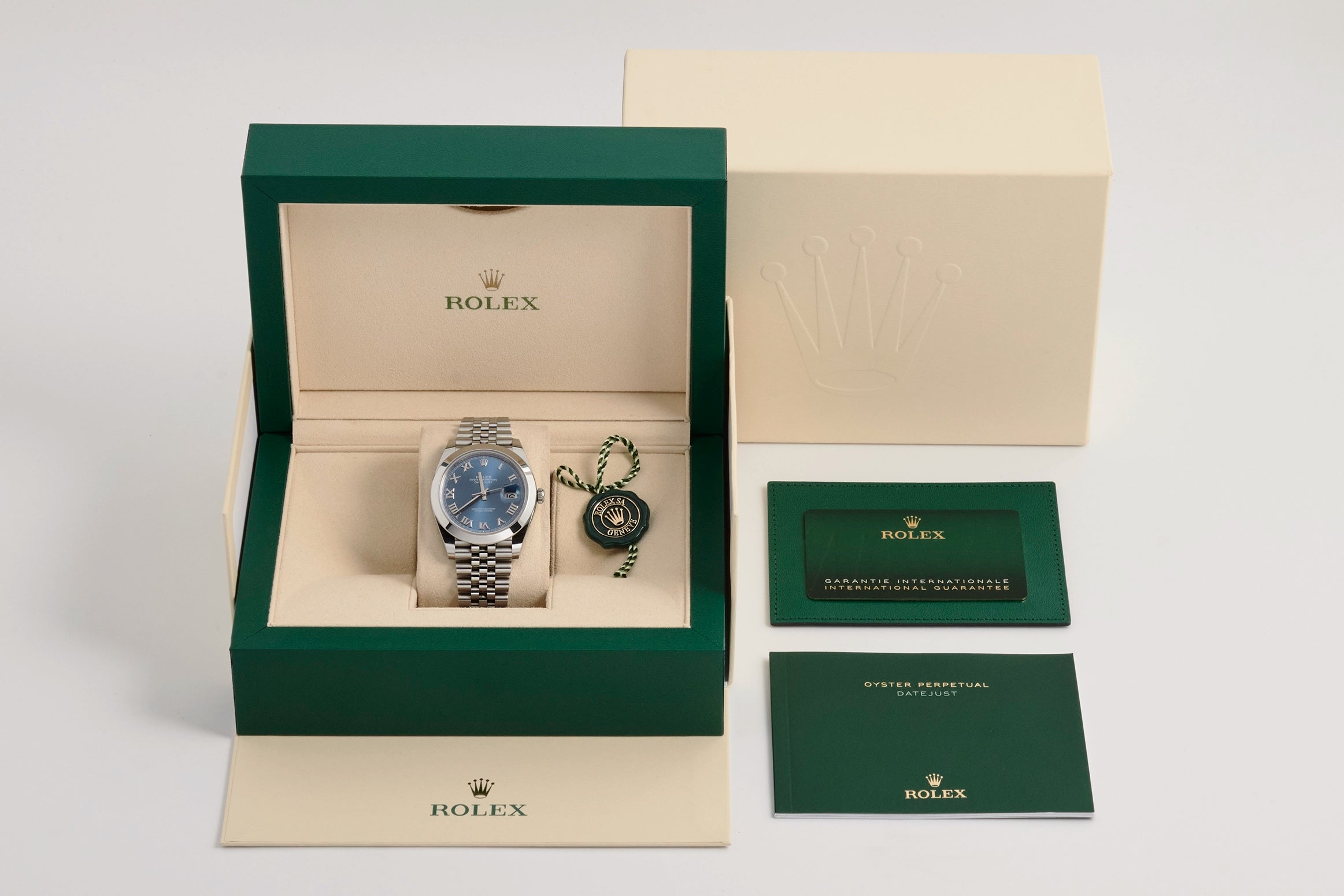 Rolex Datejust 41 Azzurro Blue Dial 126300