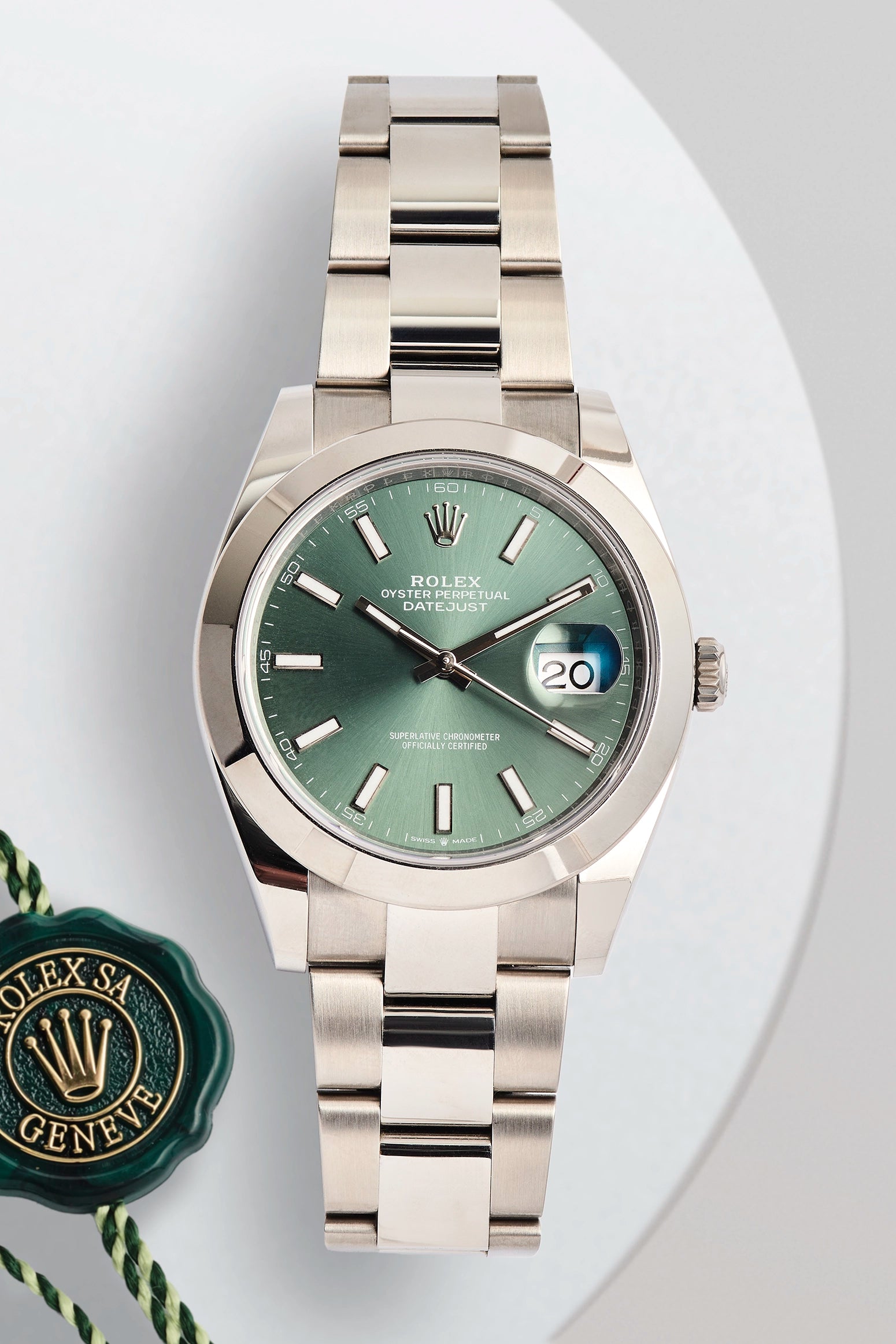 Rolex Datejust 41 Mint Green Dial 126300