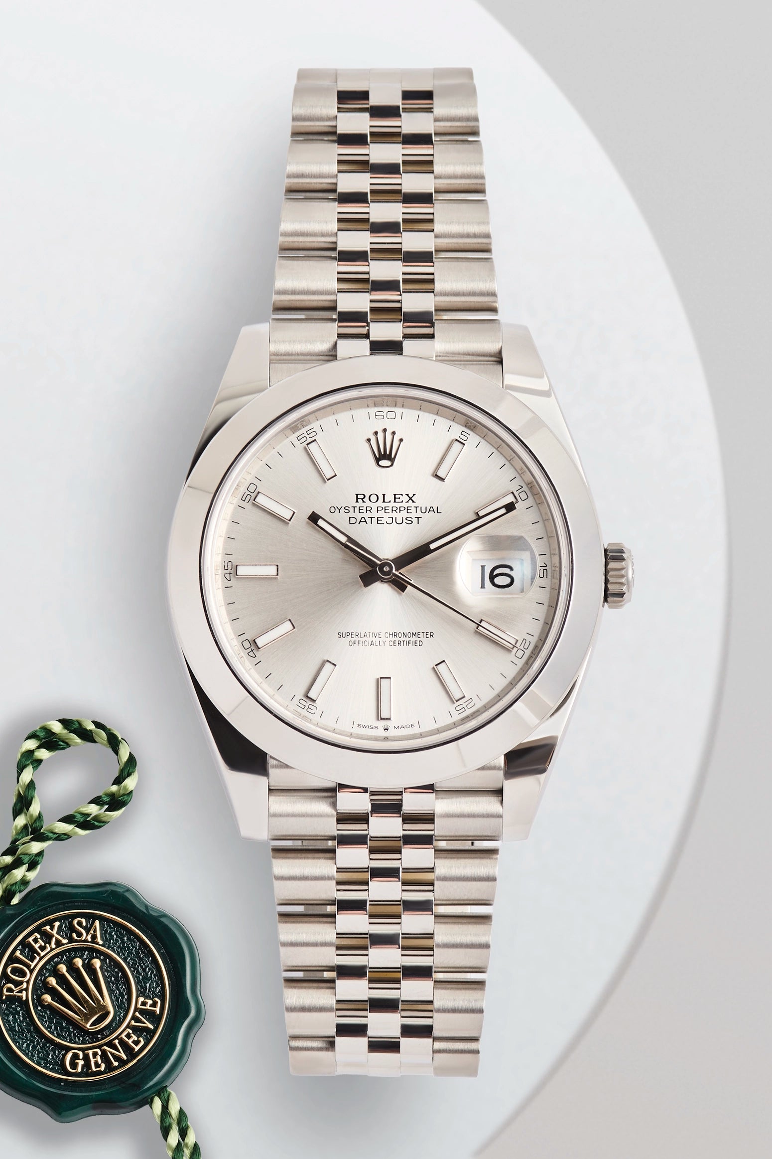 Rolex Datejust 41 Silver Dial 126300
