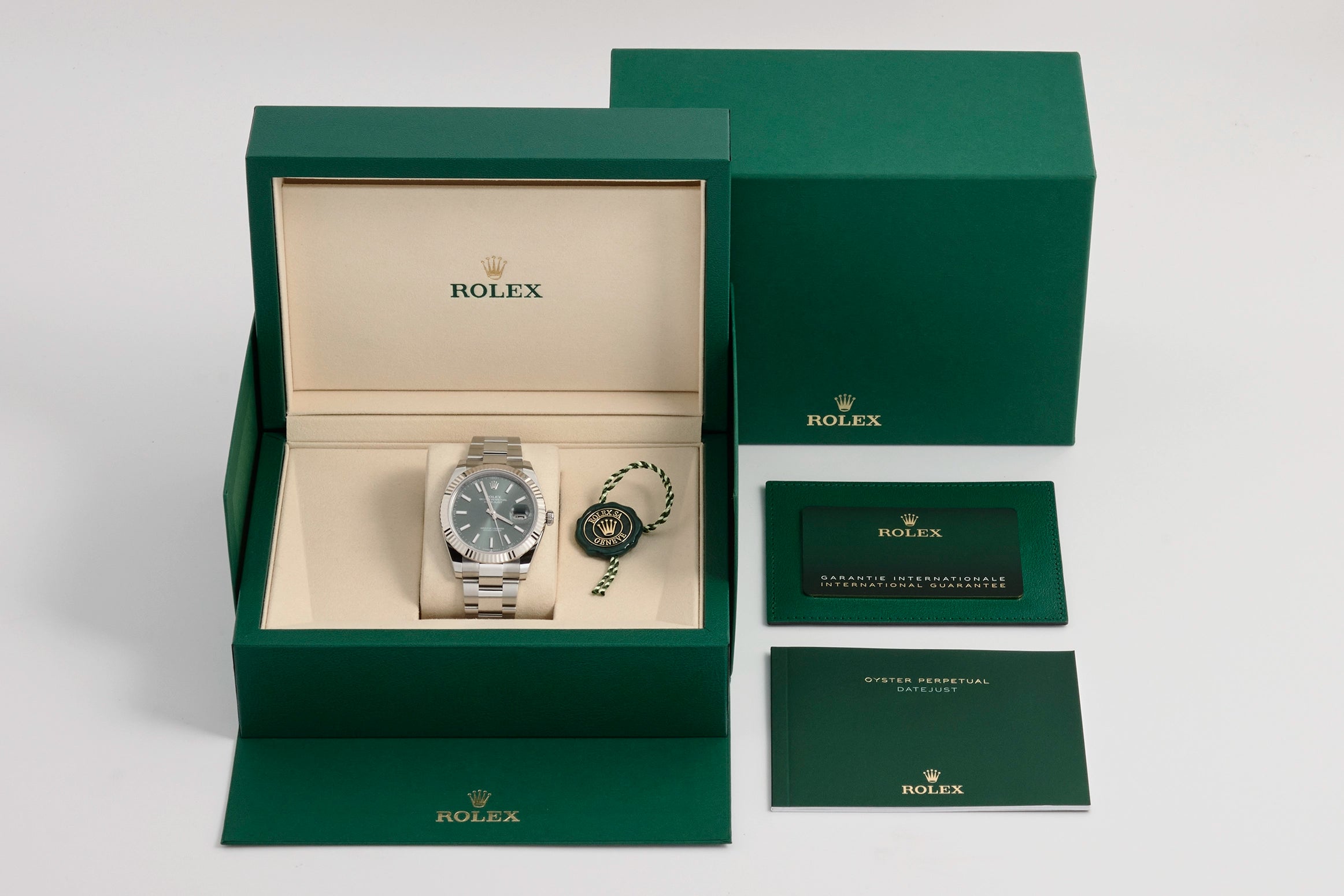 Rolex Datejust 41 Mint Green Dial 126334