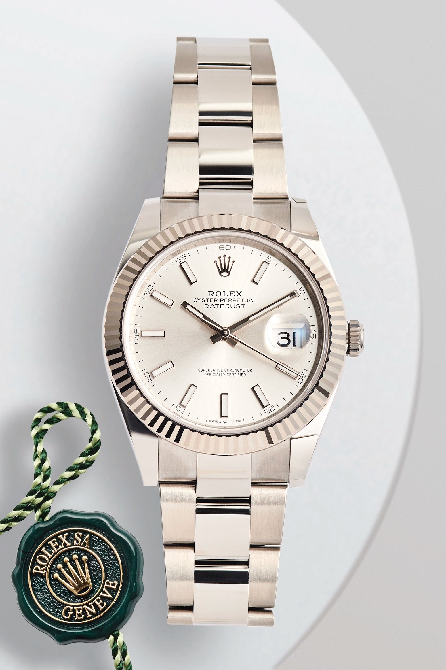 Rolex Datejust 41 Silver Dial 126334