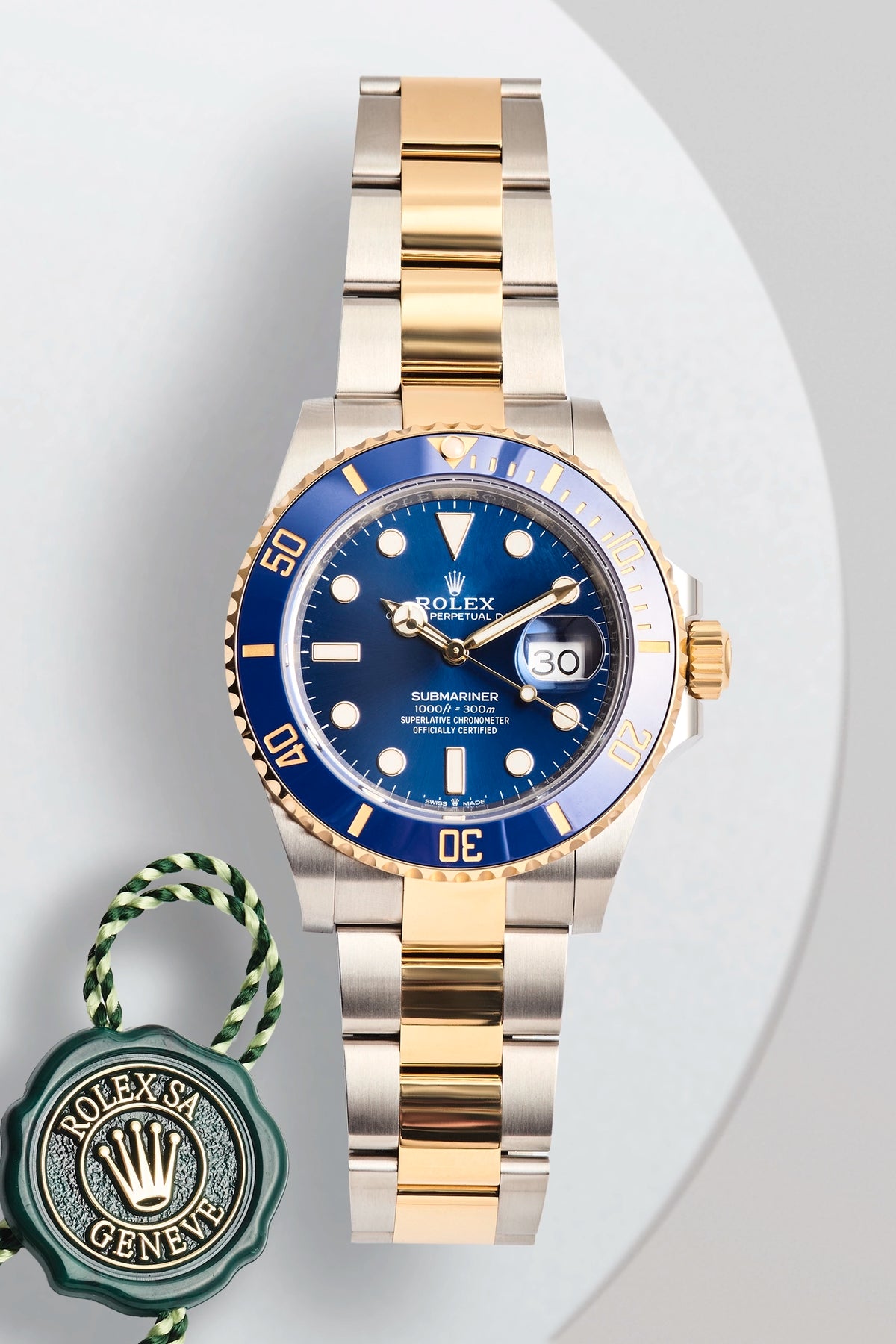 Rolex Submariner Date 41MM Yellow Gold Blue Dial 126613LB - Amstel