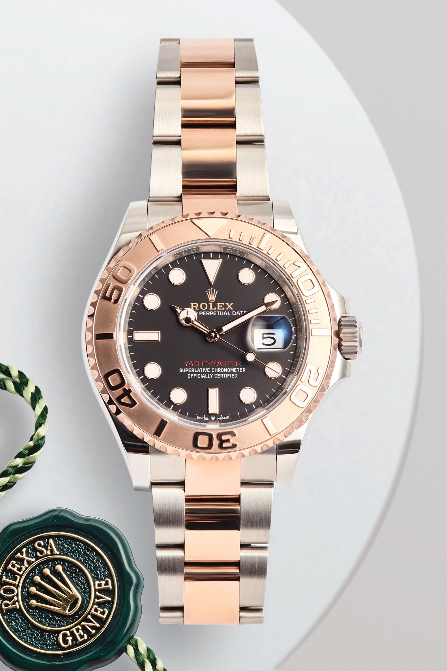 Rolex Yacht-Master 40 Everose Gold Black Dial 126621