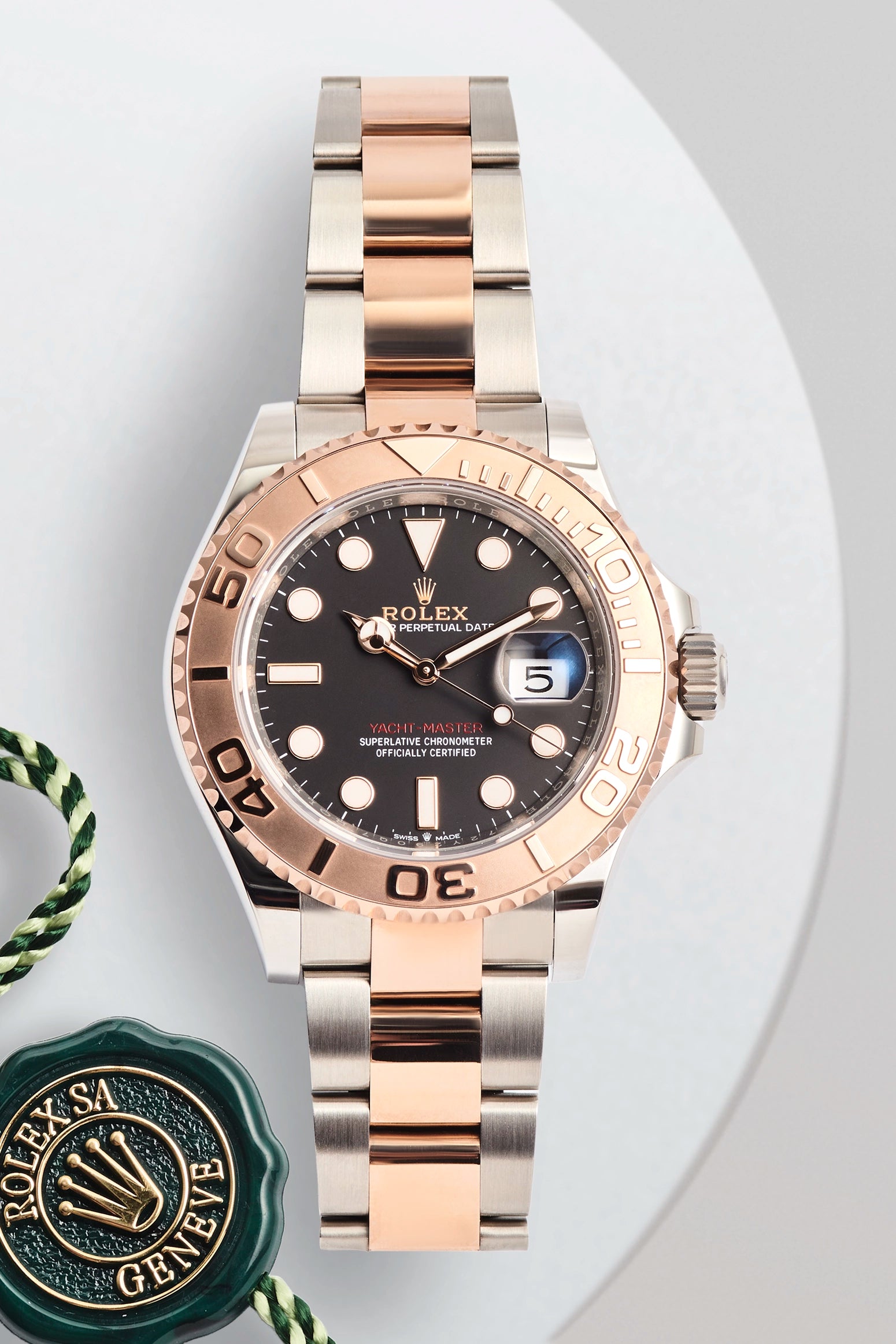 Rolex Yacht-Master 40 Everose Gold Black Dial 126621