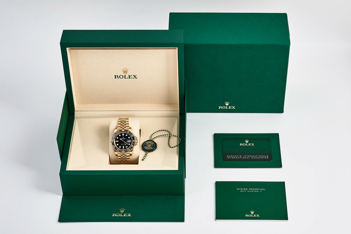 Rolex GMT-Master II Yellow Gold 126718GRNR