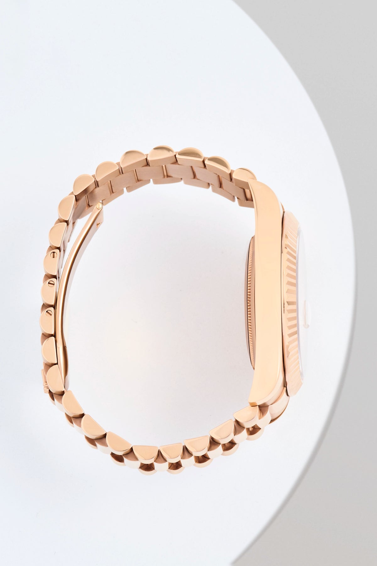 Rolex Day-Date 40 Everose Gold Chocolate Dial 228235