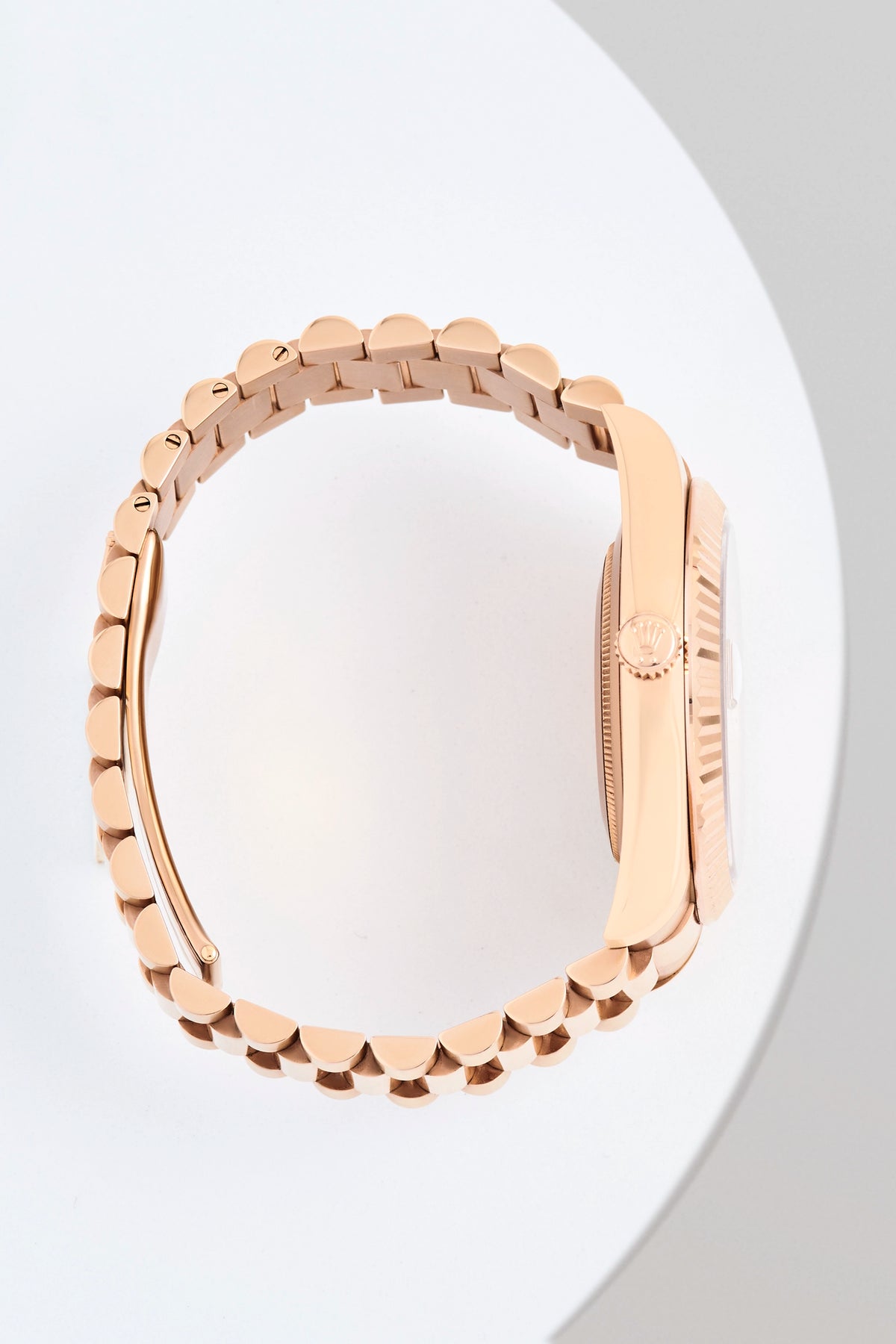 Rolex Day-Date 40 Everose Gold Chocolate Dial 228235