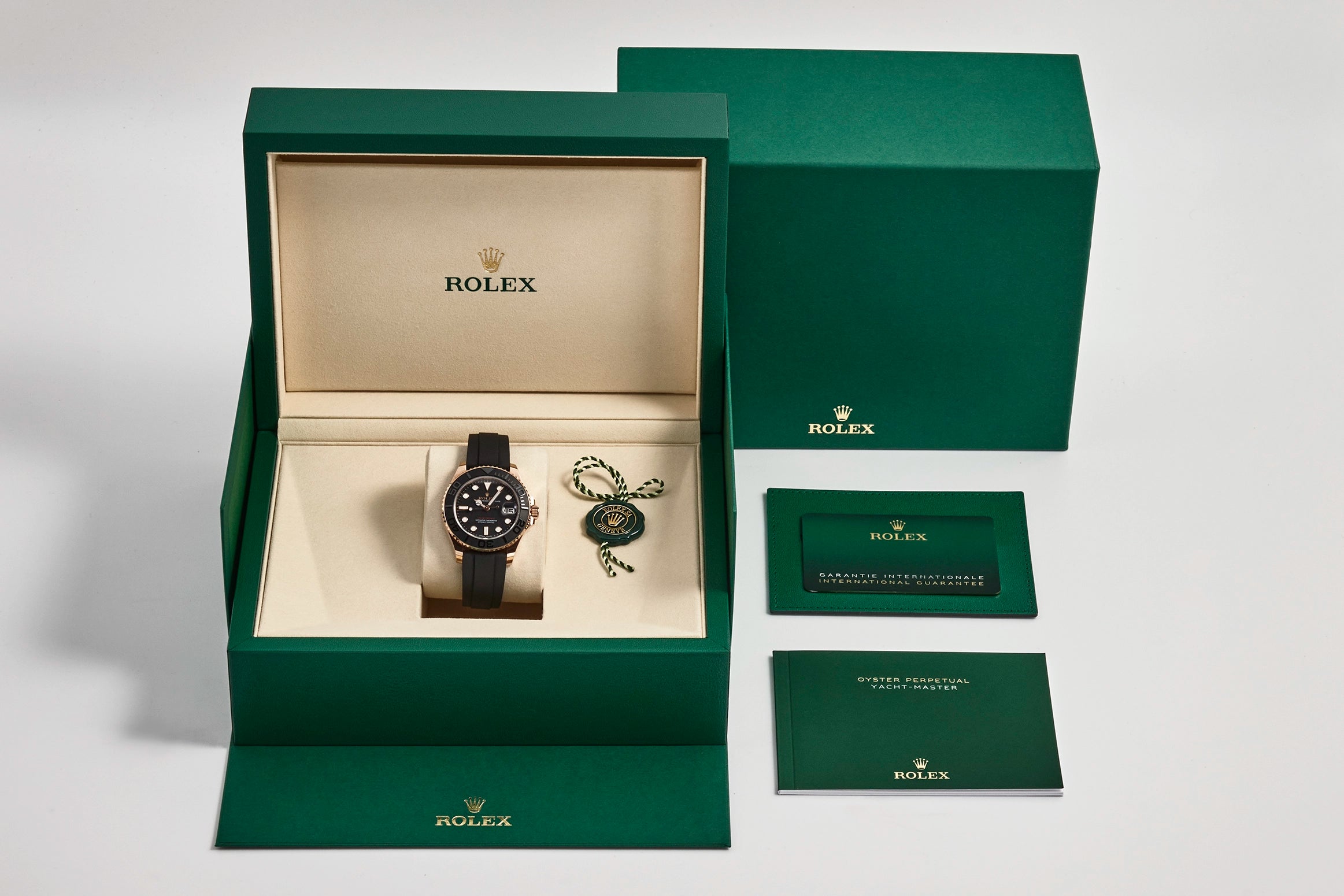 Rolex Yacht-Master 37 Everose Gold Oysterflex 268655