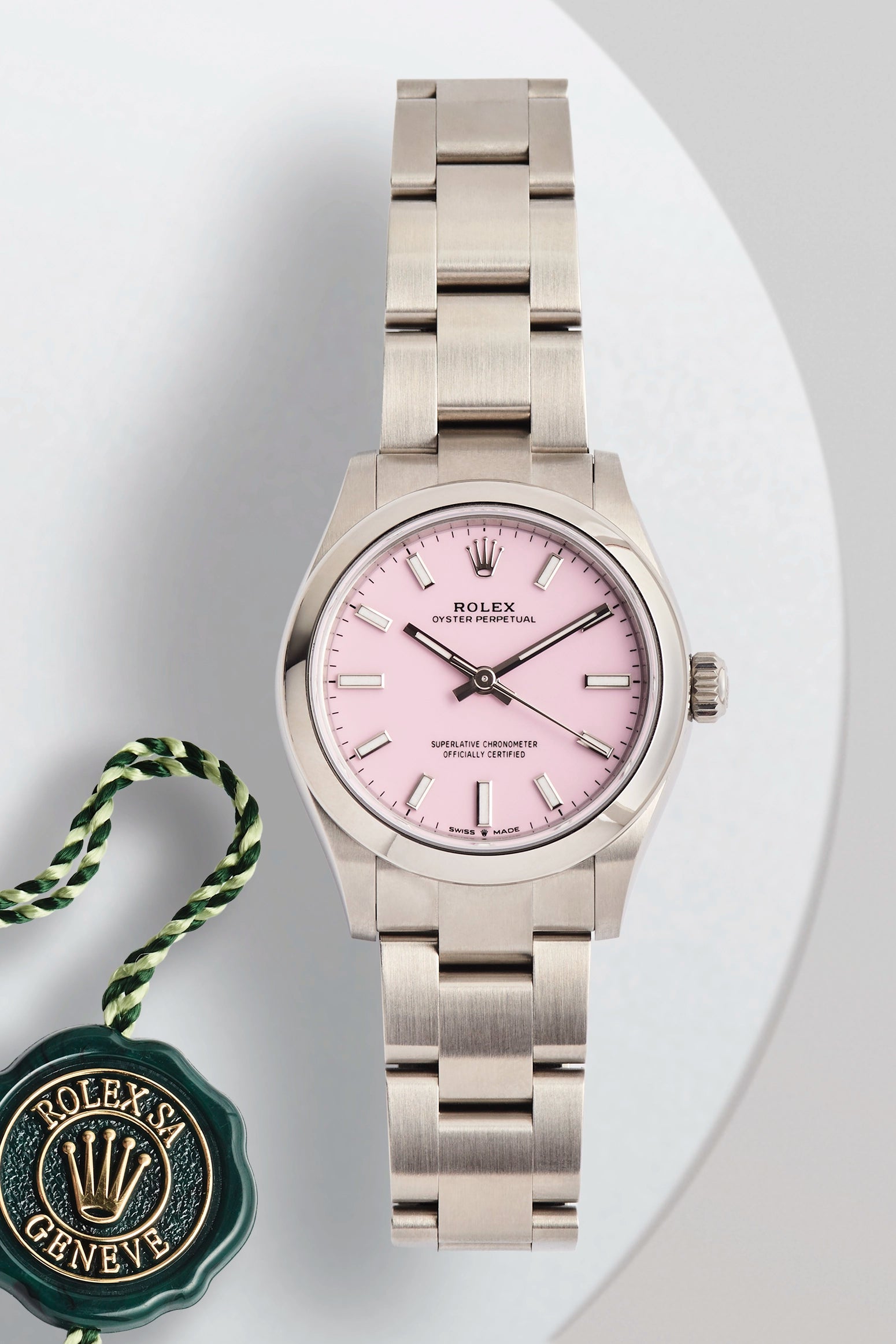 Rolex Oyster Perpetual 31MM Candy Pink Dial 277200