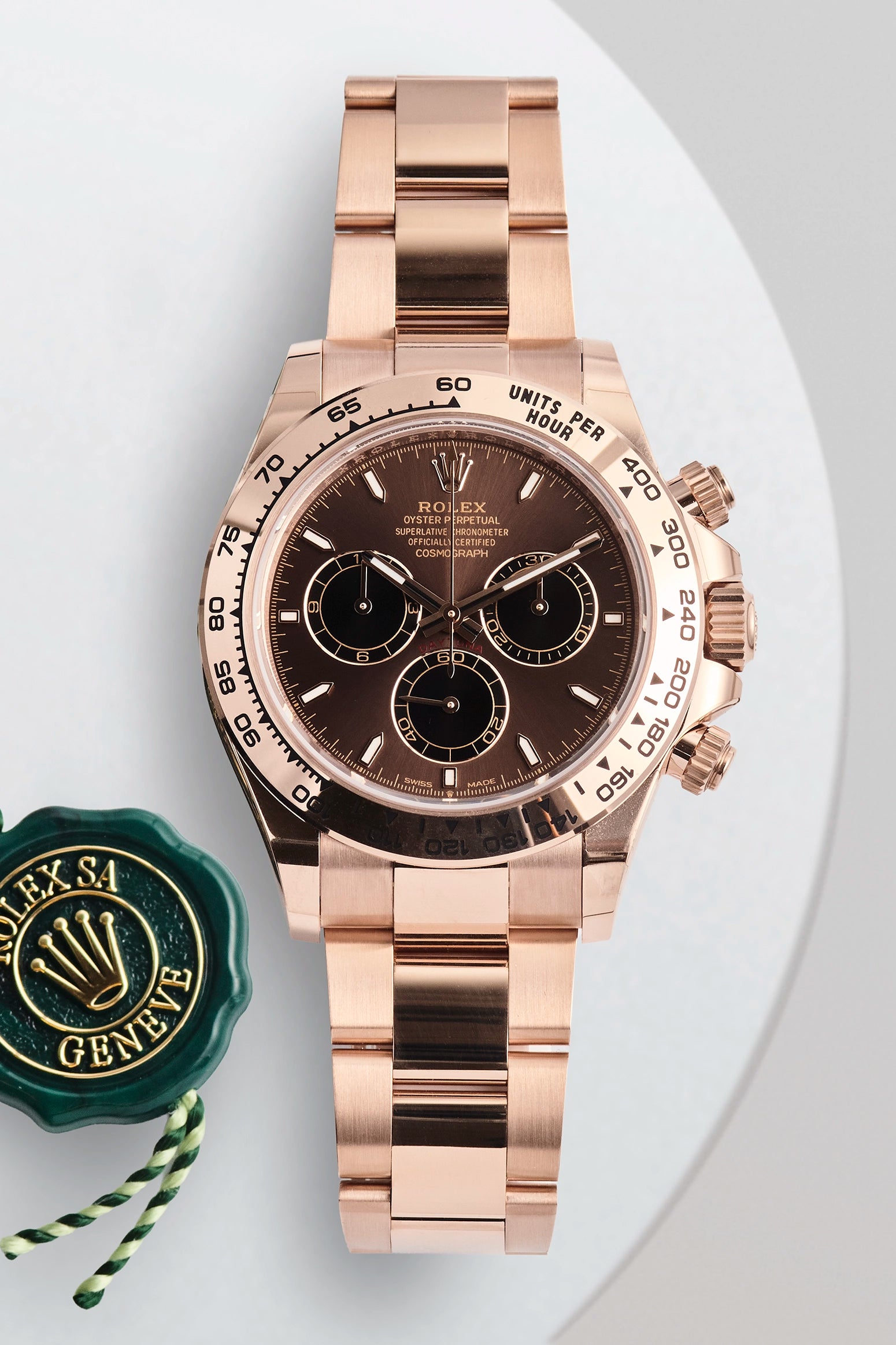 Rolex Daytona Everose Gold Chocolate Dial 126505