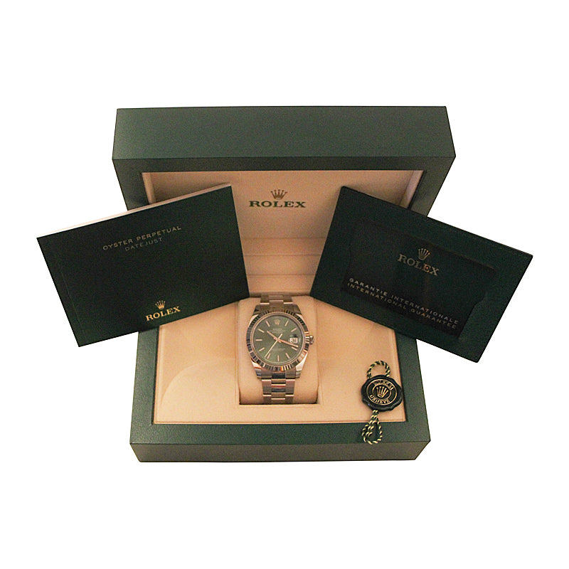 Rolex Datejust 41 Mint Green Dial 126334