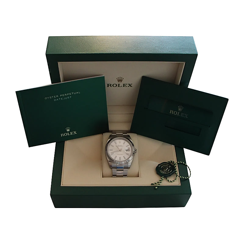 Rolex Datejust 41 Silver Dial 126334