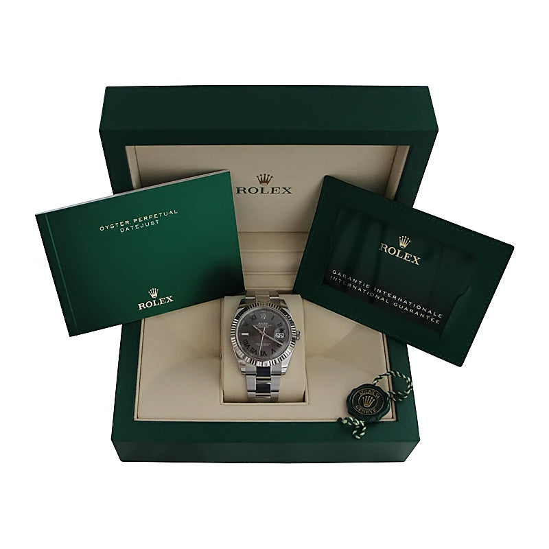 Rolex Datejust 41 Wimbledon Dial 126334
