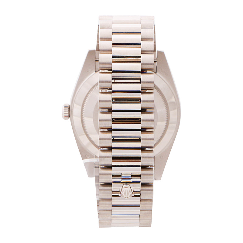 Rolex Day-Date 40 White Gold Olive Green Dial 228239