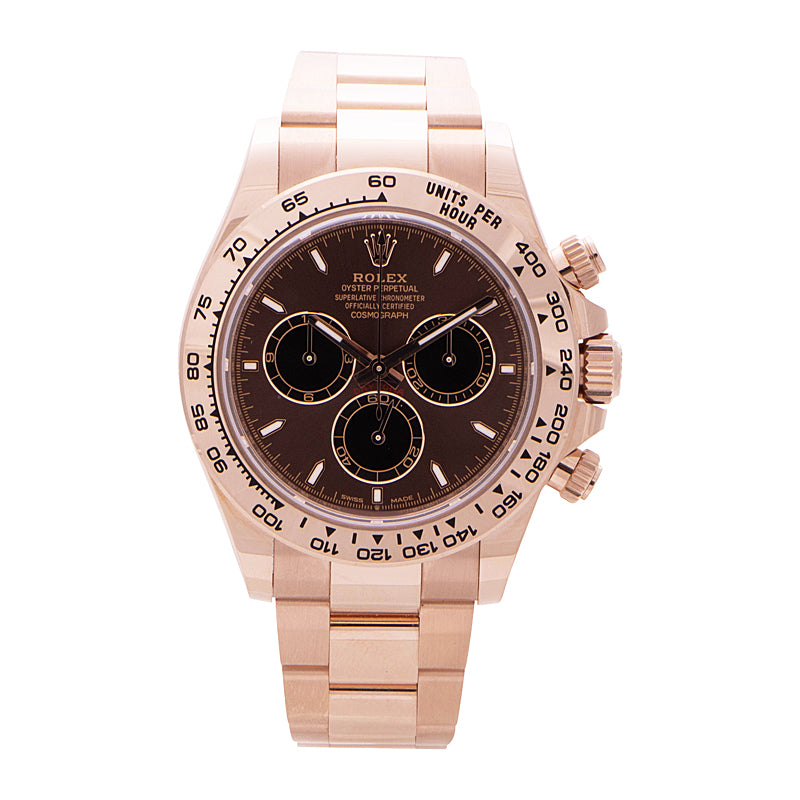 Rolex Daytona Everose Gold Chocolate Dial 126505