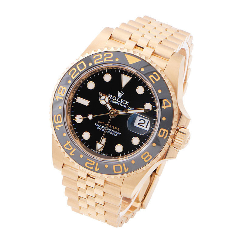 Rolex GMT-Master II Yellow Gold 126718GRNR