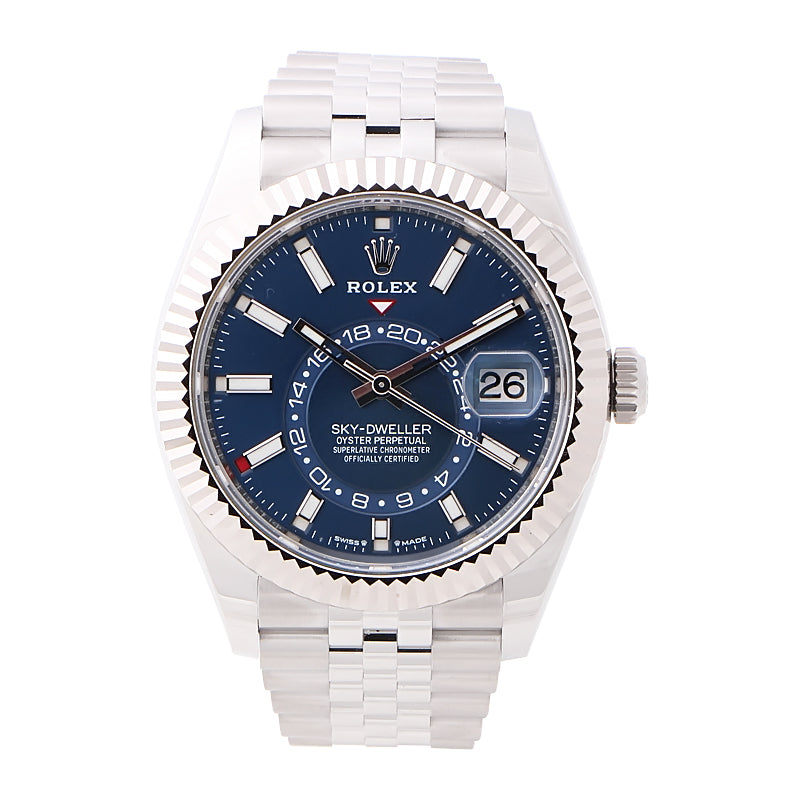 Rolex Sky-Dweller Blue Dial Jubilee Bracelet 336934