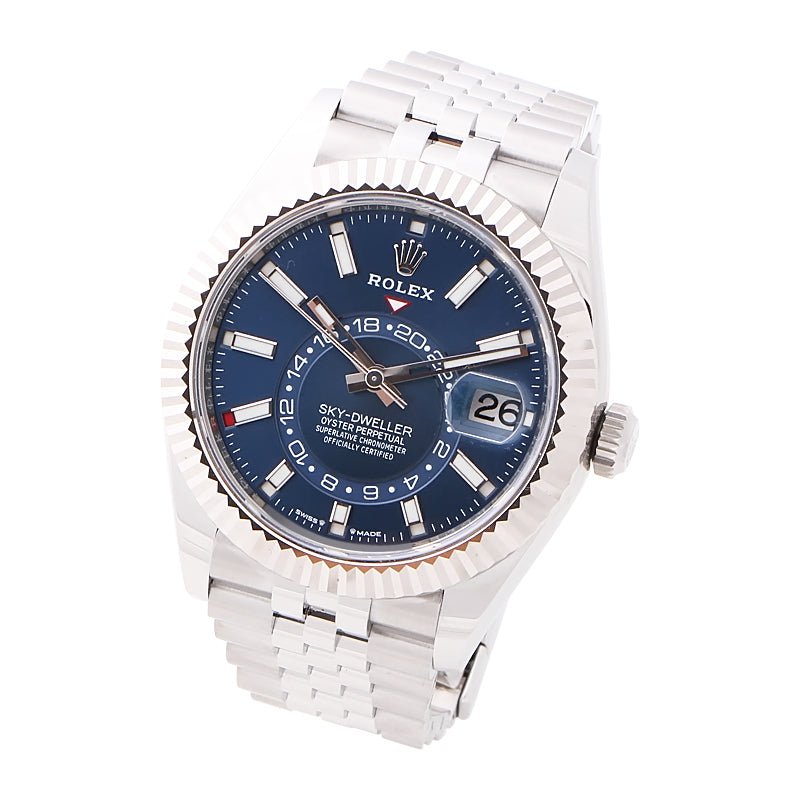 Rolex Sky-Dweller Blue Dial Jubilee Bracelet 336934