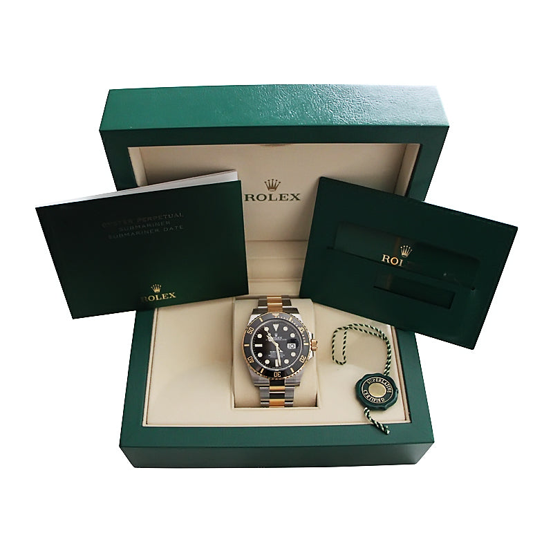 Rolex Submariner Date 41MM Yellow Gold Black Dial 126613LN