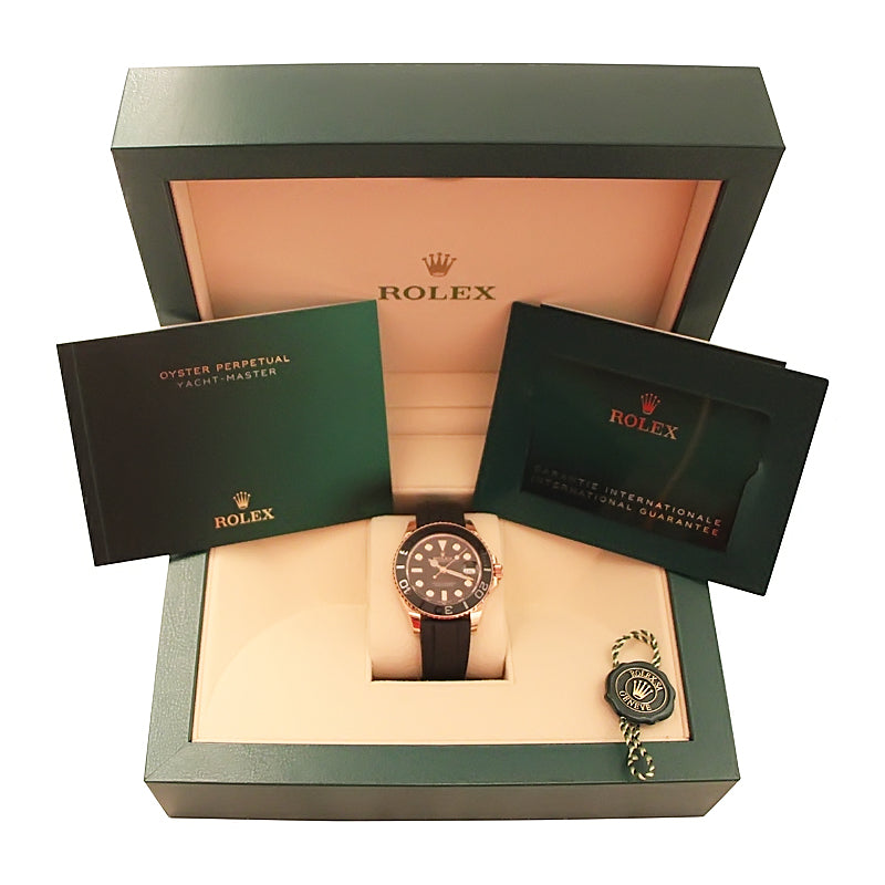 Rolex Yacht-Master 37 Everose Gold Oysterflex 268655