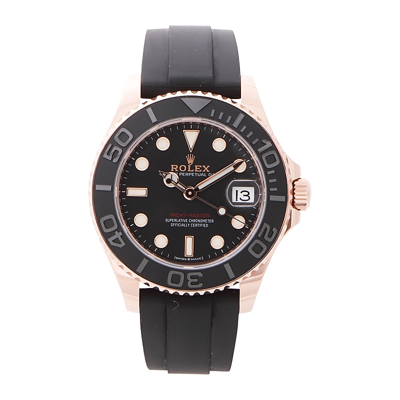 Rolex Yacht-Master 37 Everose Gold Oysterflex 268655