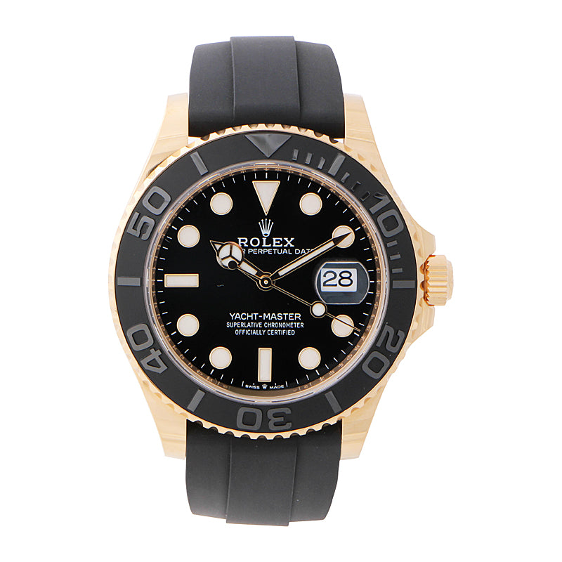 Rolex Yacht-Master 42 Yellow Gold Oysterflex 226658