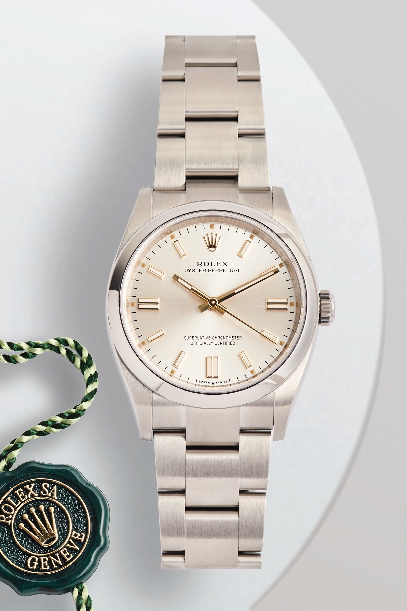 Rolex Oyster Perpetual 36MM Candy Pink Dial 126000
