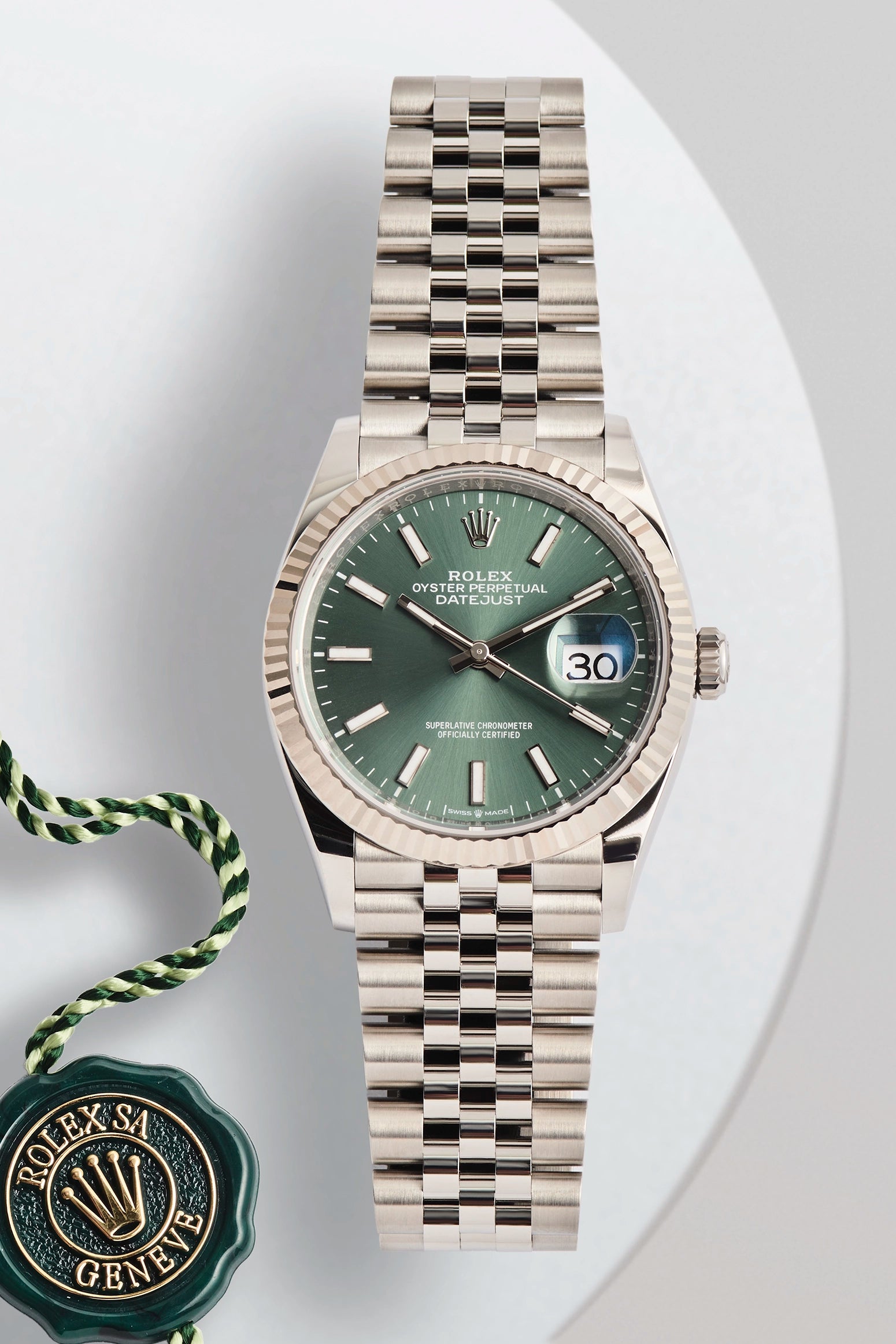 Rolex Datejust 36 Mint Green Dial 126234