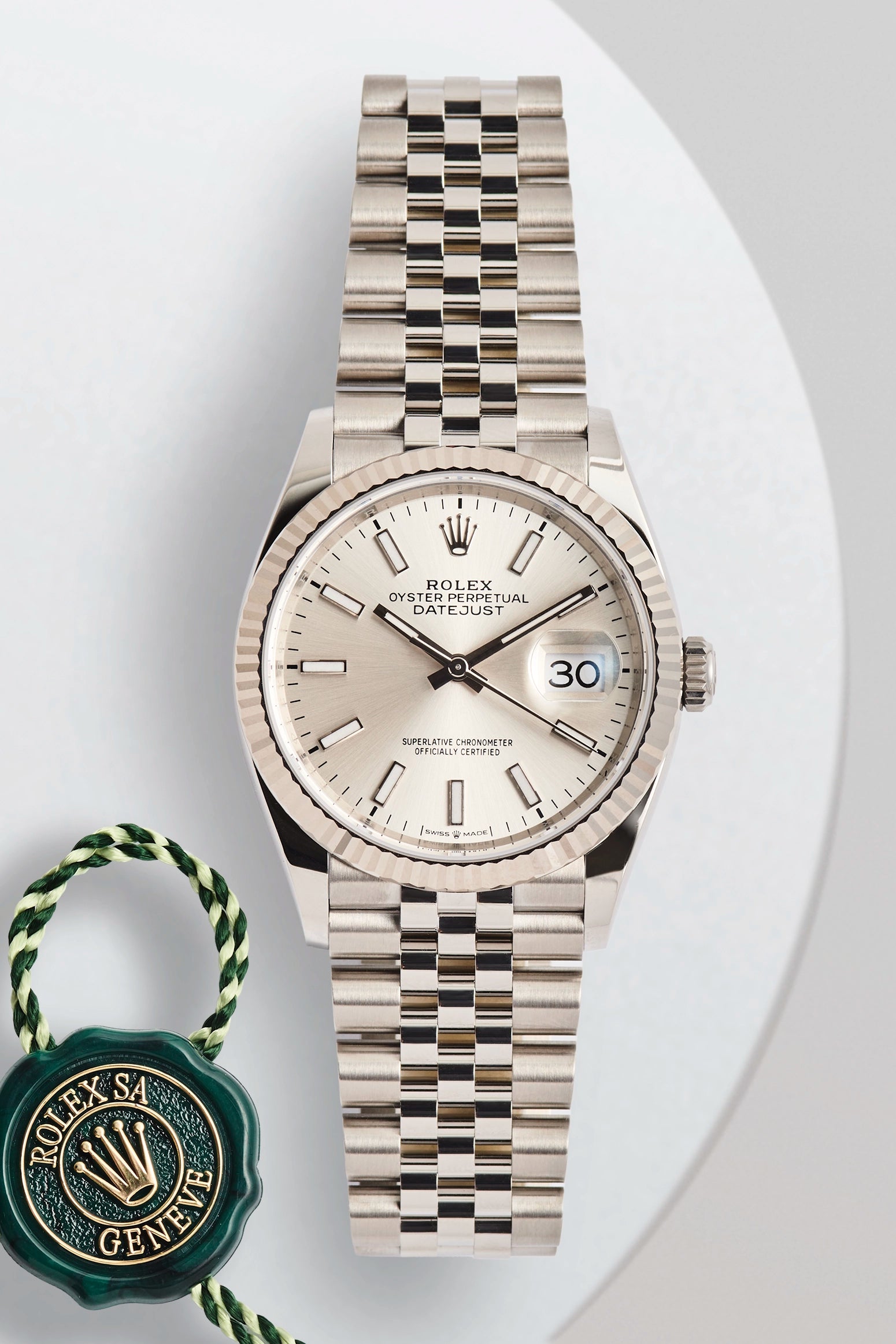Rolex Datejust 36 Silver Dial 126234
