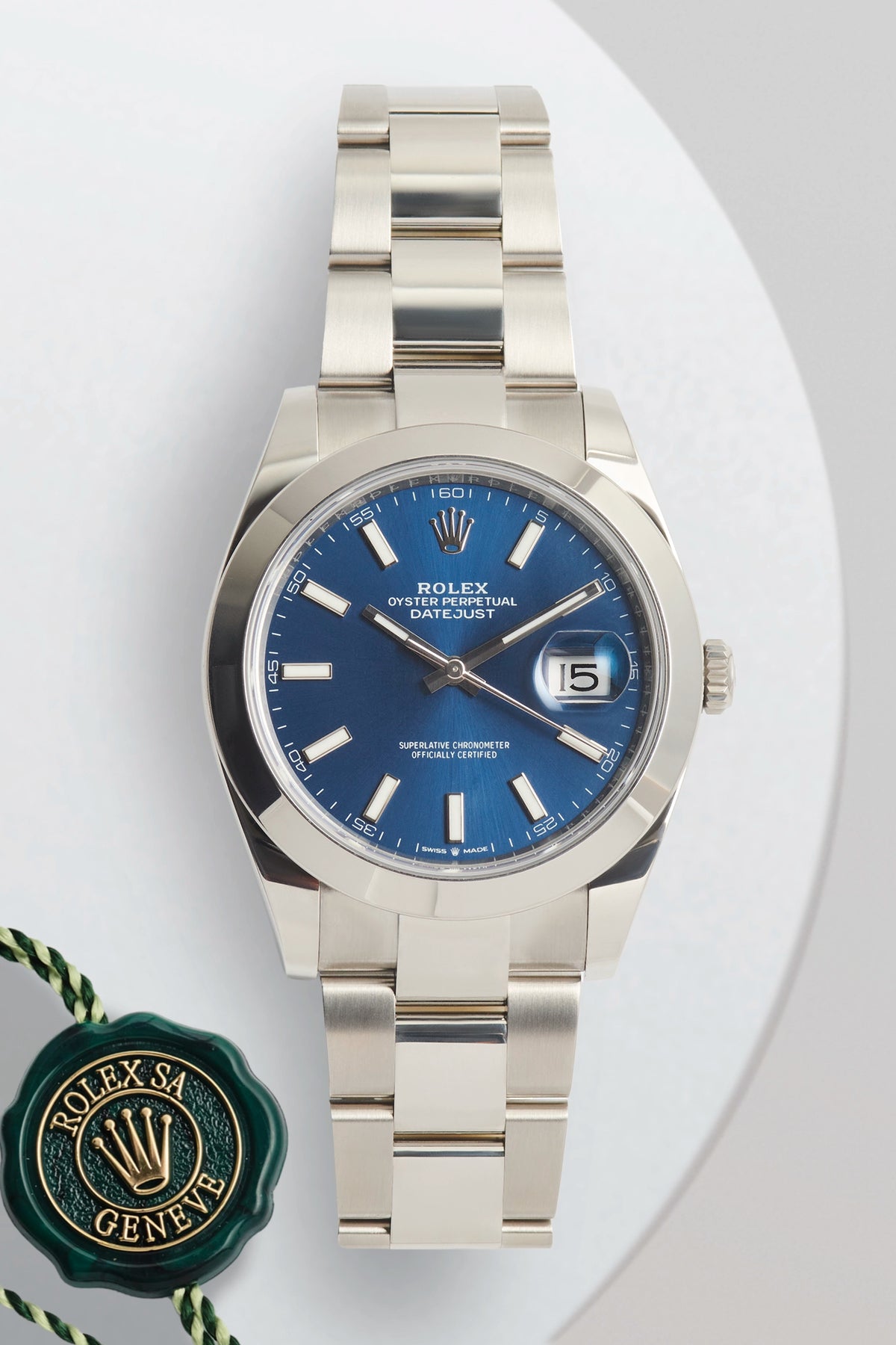 Rolex Datejust 41 Blue Dial 126300