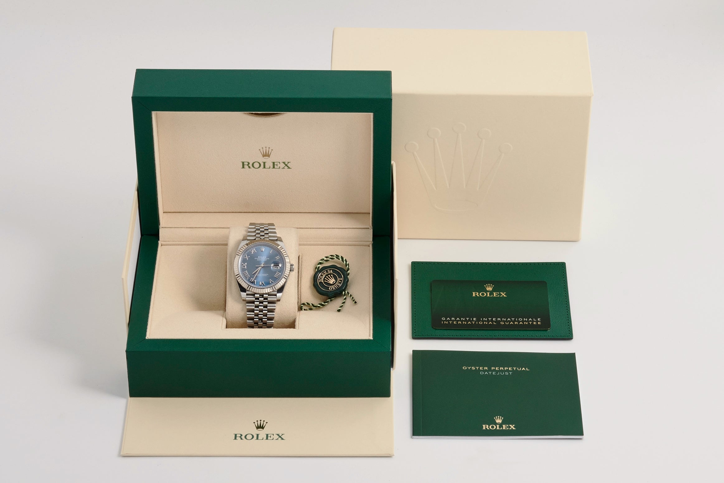 Rolex Datejust 41 Azzuro Blue Dial 126334