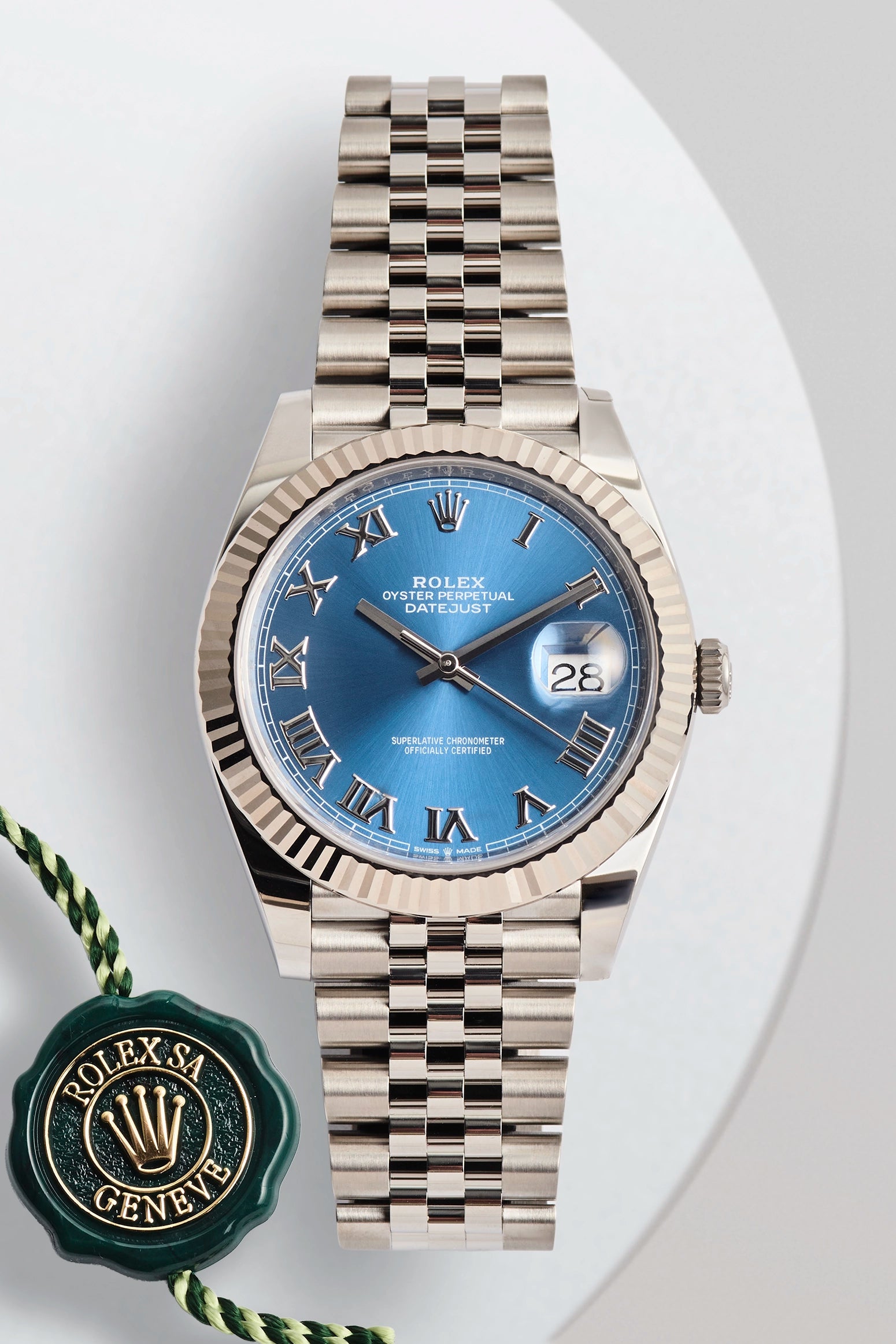 Rolex Datejust 41 Azzuro Blue Dial 126334