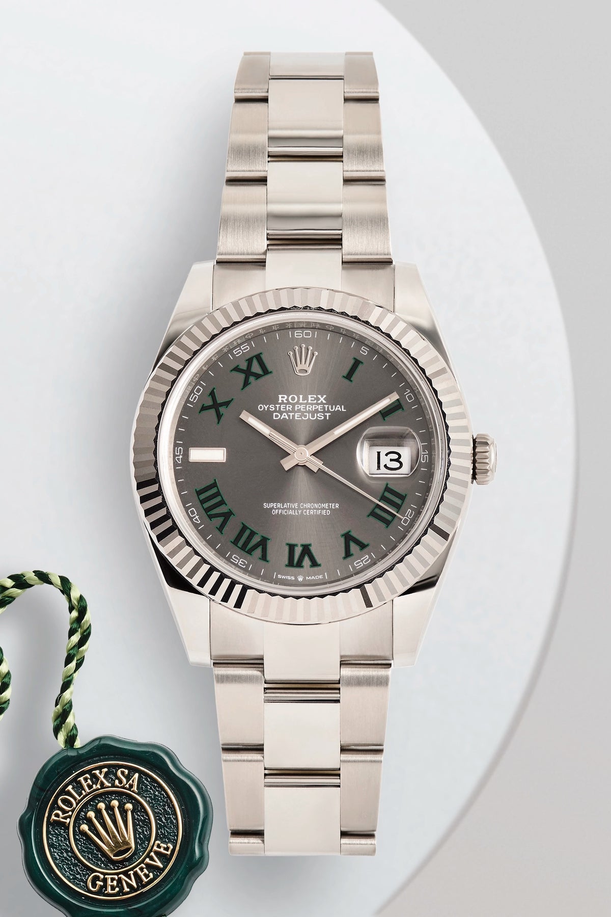Rolex Datejust 41 Wimbledon Dial 126334