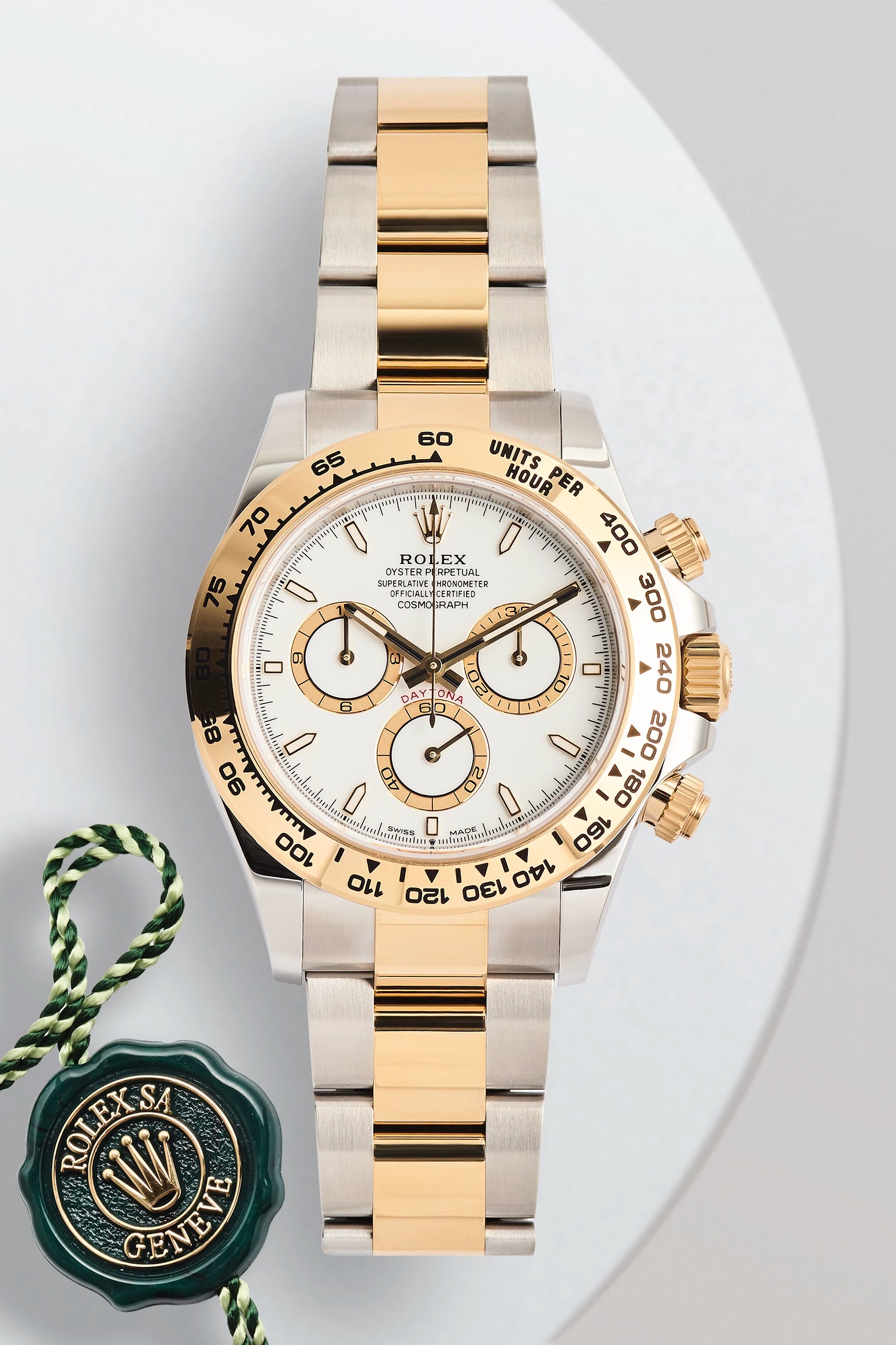 Rolex Daytona Yellow Gold White Dial 126503