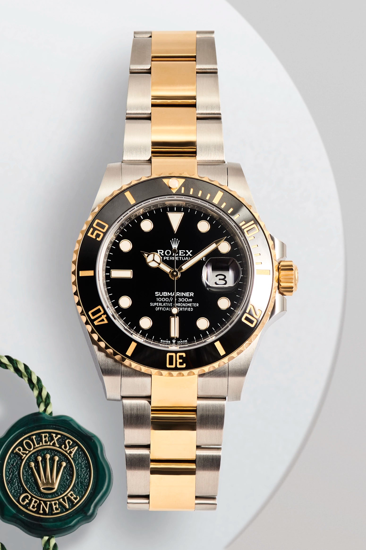 Rolex Submariner Date 41MM Yellow Gold Black Dial 126613LN