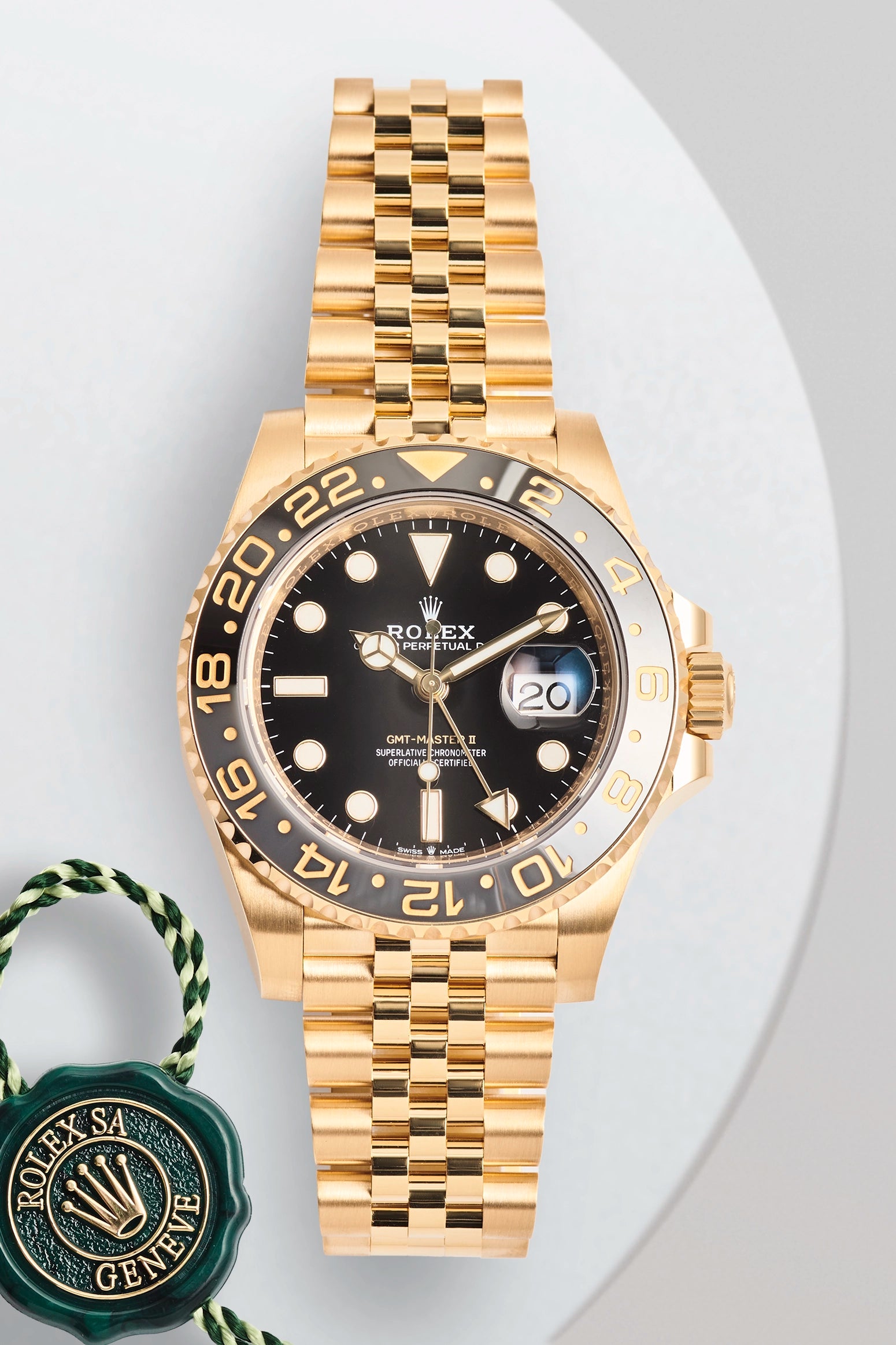 Rolex GMT-Master II Yellow Gold 126718GRNR