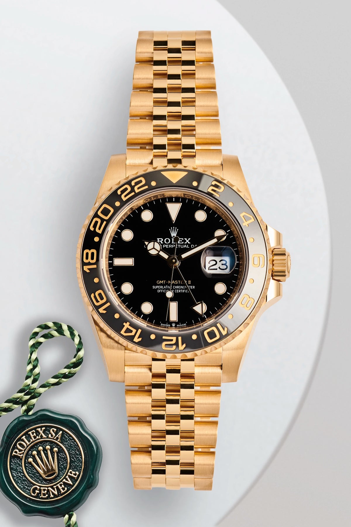 Rolex GMT-Master II Yellow Gold 126718GRNR
