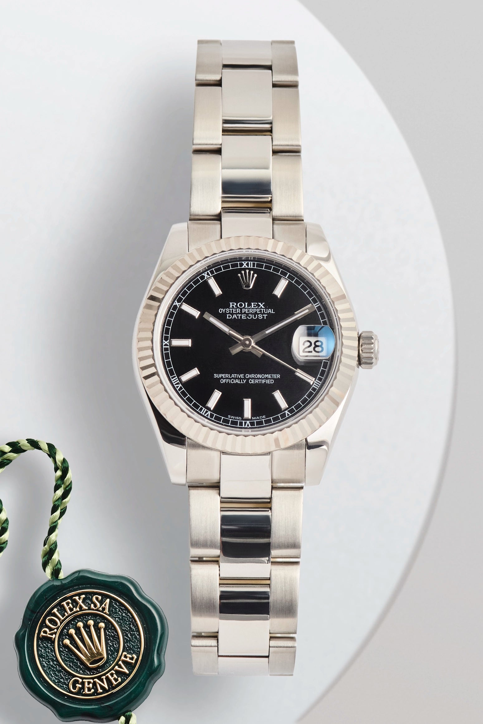 Rolex Datejust 31 Black Dial 178274