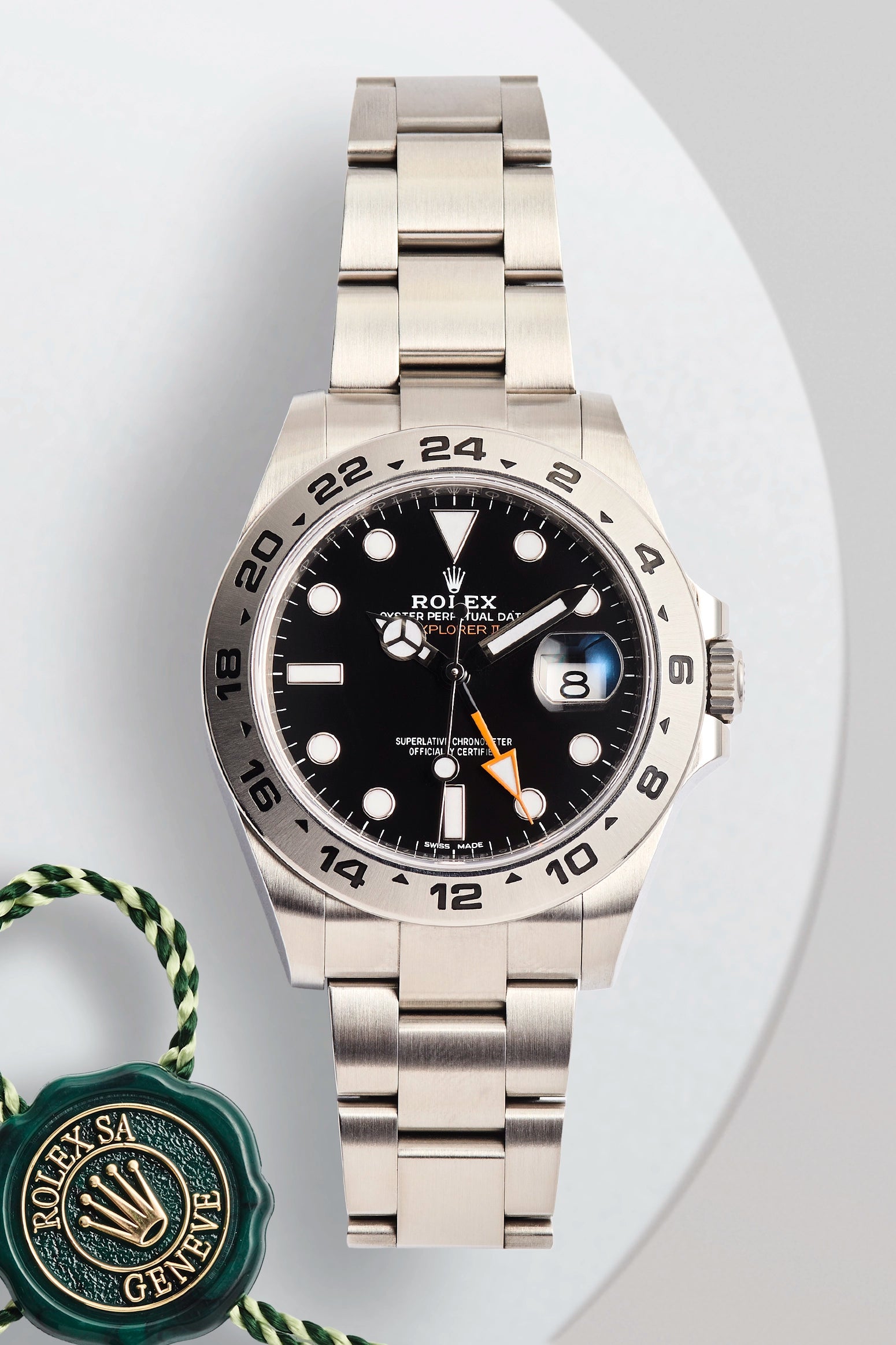 Rolex Explorer II Black Dial 216570
