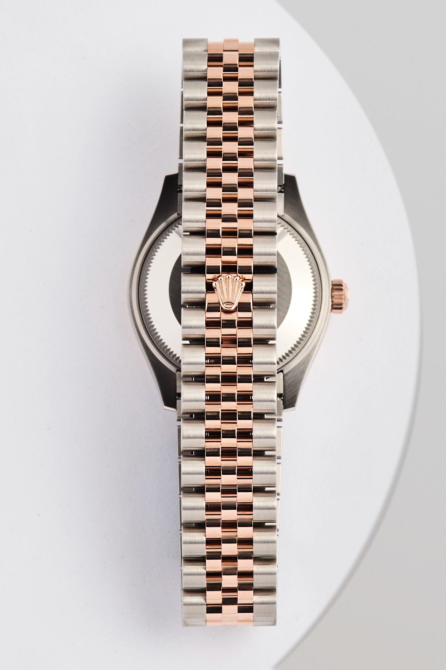 Rolex Datejust 31 Everose Gold White Roman Dial 278271