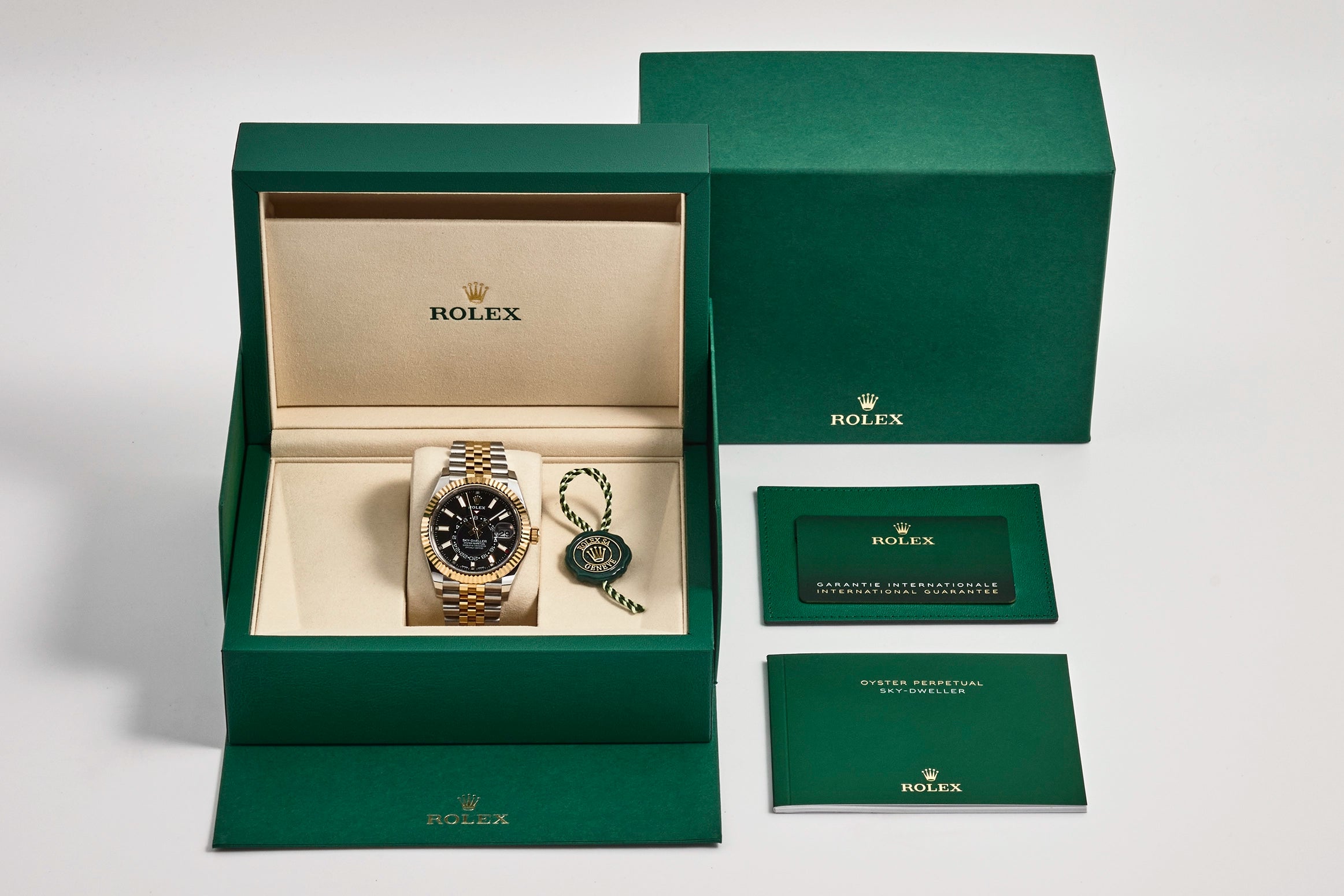 Rolex Sky-Dweller Yellow Gold Black Dial 336933