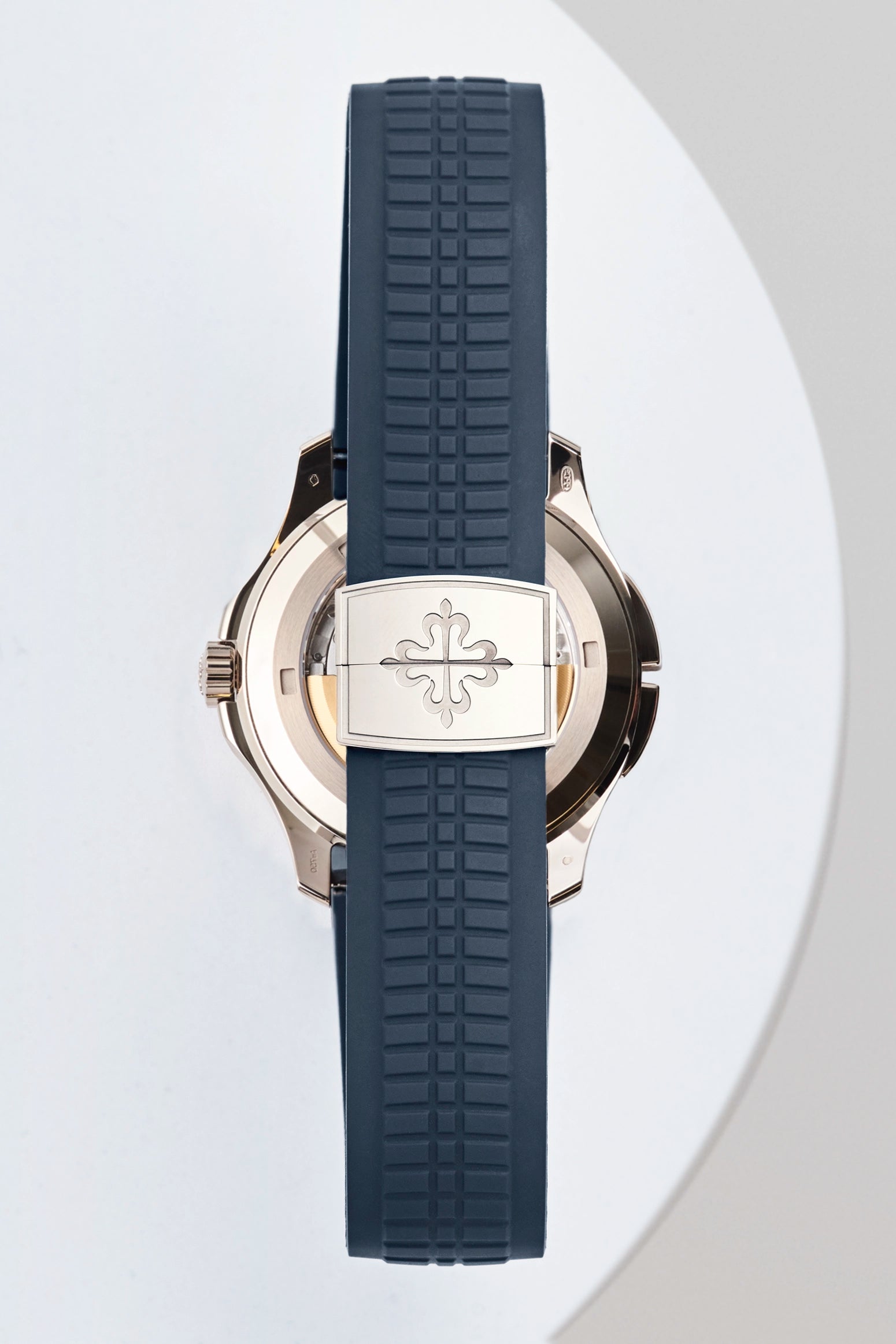 Patek Philippe Aquanaut Travel Time White Gold Blue Dial 5164G-001