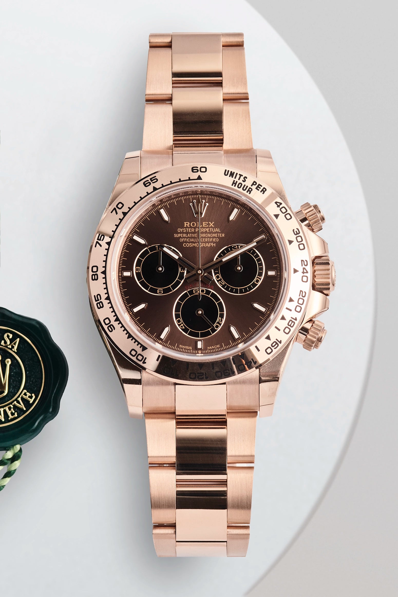 Rolex Daytona Everose Gold Chocolate Dial 126505
