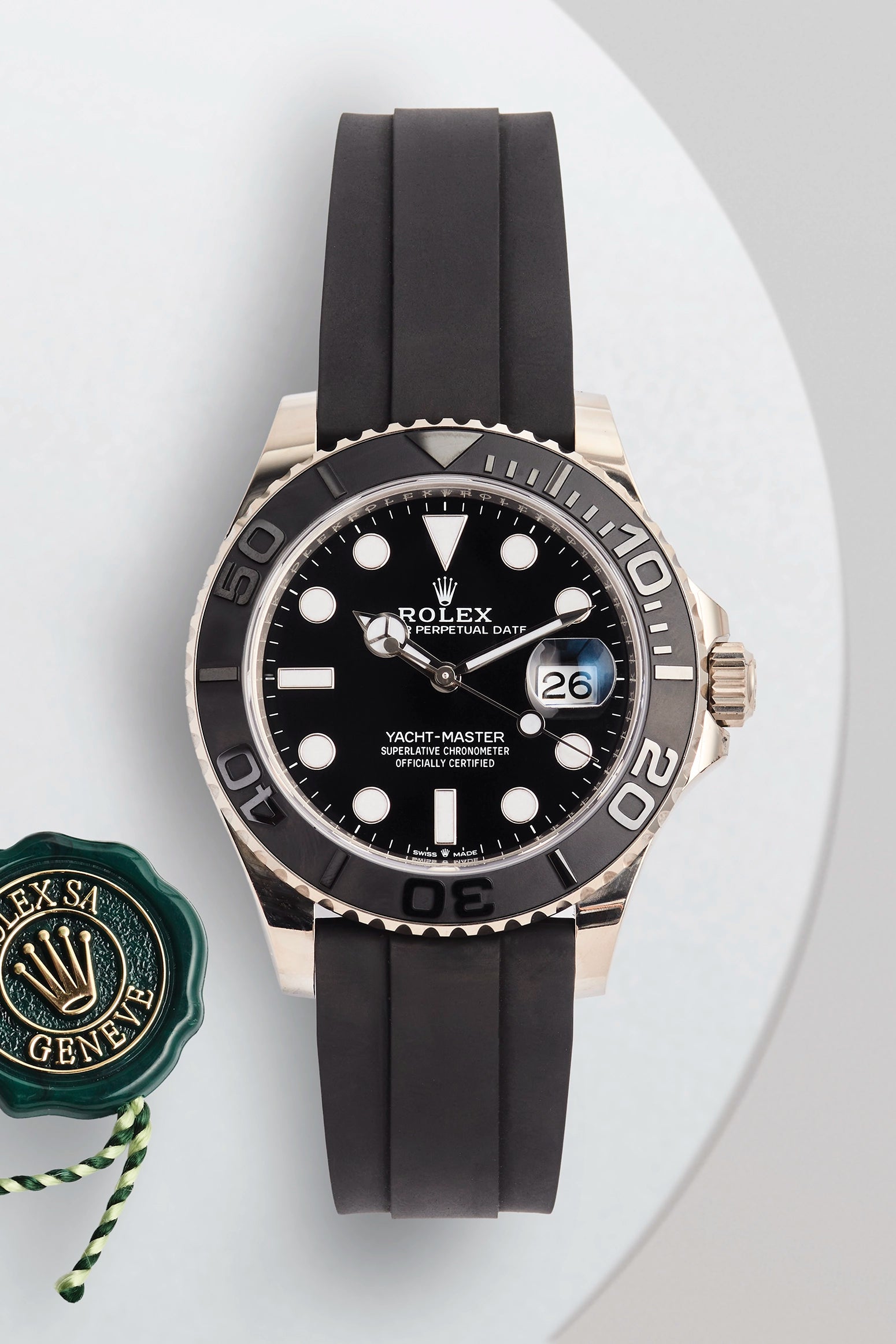 Rolex Yacht-Master 42 White Gold Oysterflex 226659