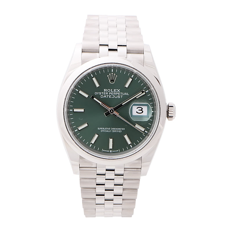 Rolex Datejust 36 Mint Green Dial 126200